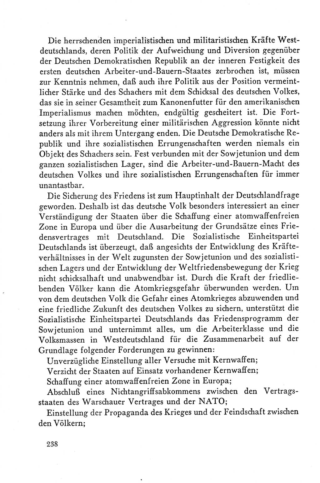 Dokumente der Sozialistischen Einheitspartei Deutschlands (SED) [Deutsche Demokratische Republik (DDR)] 1958-1959, Seite 238 (Dok. SED DDR 1958-1959, S. 238)