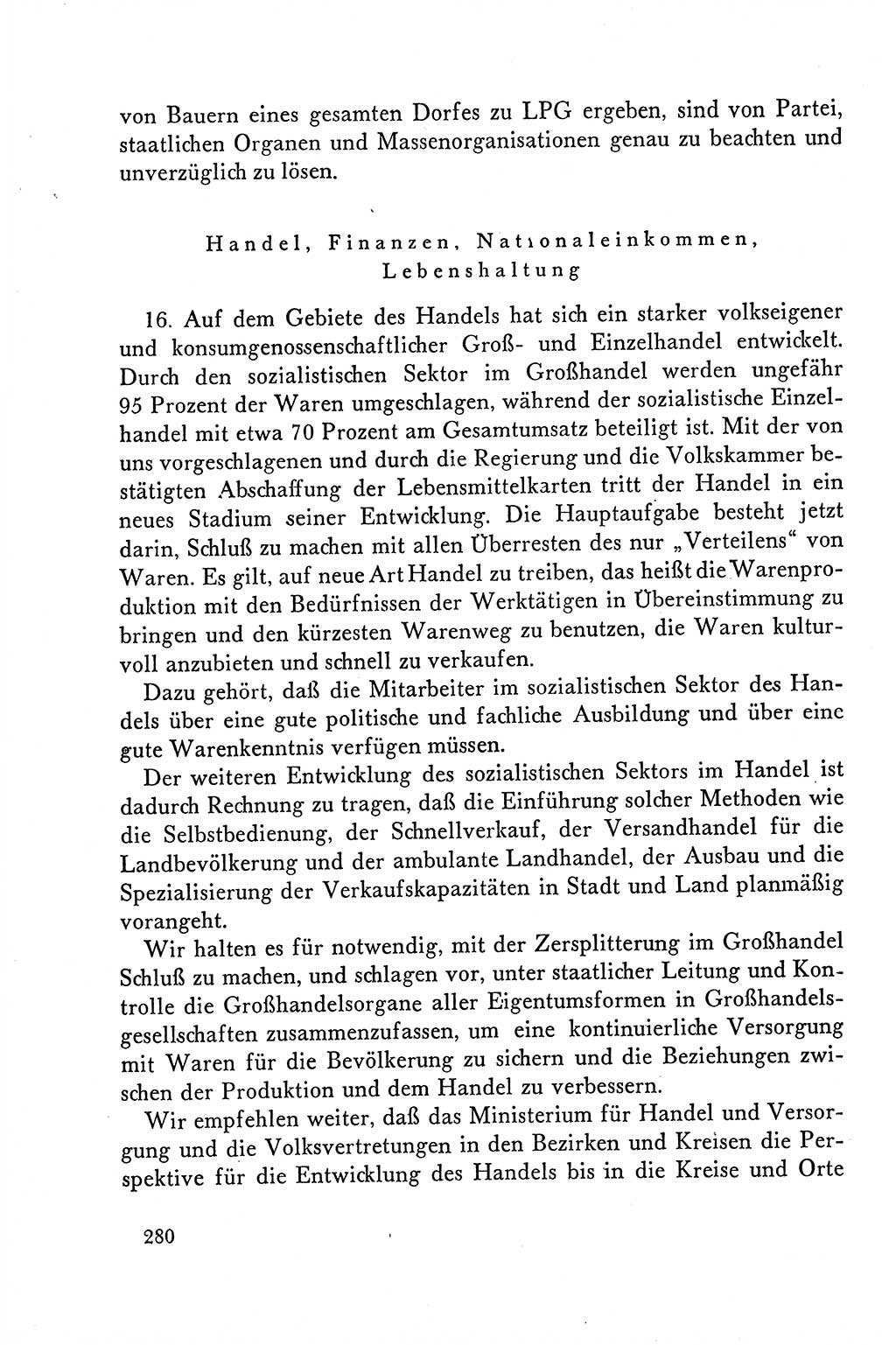 Dokumente der Sozialistischen Einheitspartei Deutschlands (SED) [Deutsche Demokratische Republik (DDR)] 1958-1959, Seite 280 (Dok. SED DDR 1958-1959, S. 280)