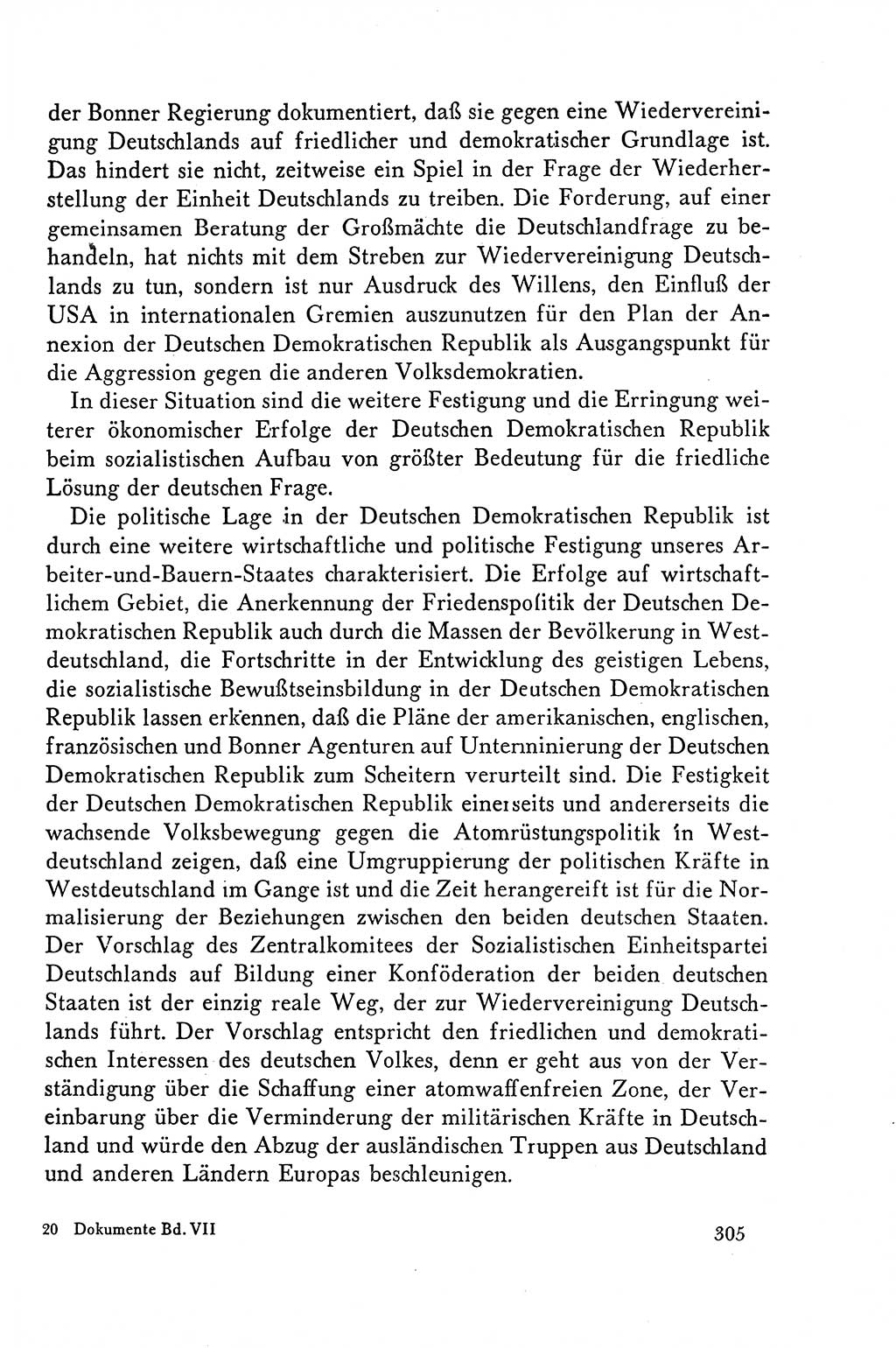 Dokumente der Sozialistischen Einheitspartei Deutschlands (SED) [Deutsche Demokratische Republik (DDR)] 1958-1959, Seite 305 (Dok. SED DDR 1958-1959, S. 305)