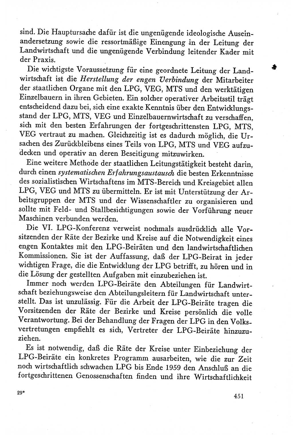 Dokumente der Sozialistischen Einheitspartei Deutschlands (SED) [Deutsche Demokratische Republik (DDR)] 1958-1959, Seite 451 (Dok. SED DDR 1958-1959, S. 451)