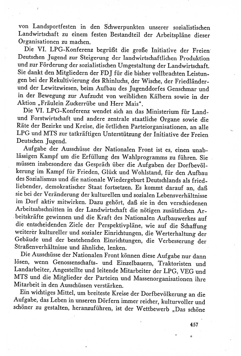 Dokumente der Sozialistischen Einheitspartei Deutschlands (SED) [Deutsche Demokratische Republik (DDR)] 1958-1959, Seite 457 (Dok. SED DDR 1958-1959, S. 457)