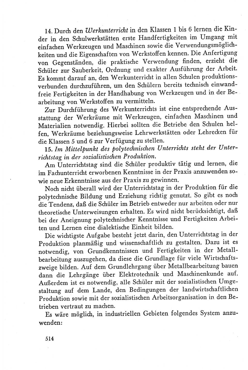 Dokumente der Sozialistischen Einheitspartei Deutschlands (SED) [Deutsche Demokratische Republik (DDR)] 1958-1959, Seite 514 (Dok. SED DDR 1958-1959, S. 514)