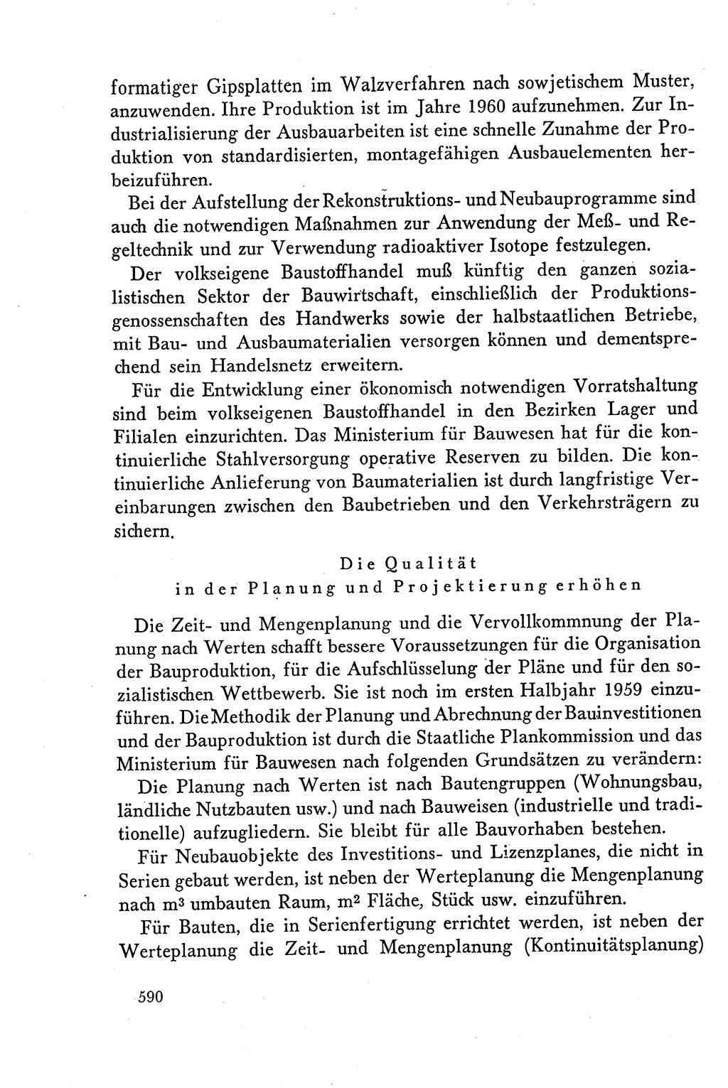 Dokumente der Sozialistischen Einheitspartei Deutschlands (SED) [Deutsche Demokratische Republik (DDR)] 1958-1959, Seite 590 (Dok. SED DDR 1958-1959, S. 590)