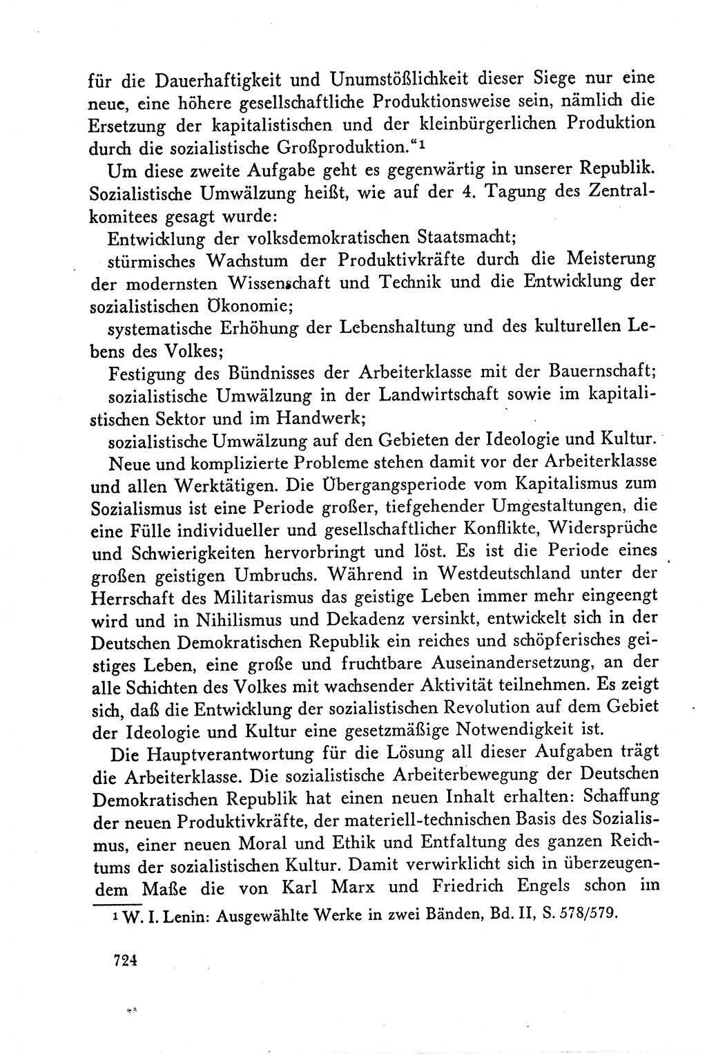 Dokumente der Sozialistischen Einheitspartei Deutschlands (SED) [Deutsche Demokratische Republik (DDR)] 1958-1959, Seite 724 (Dok. SED DDR 1958-1959, S. 724)