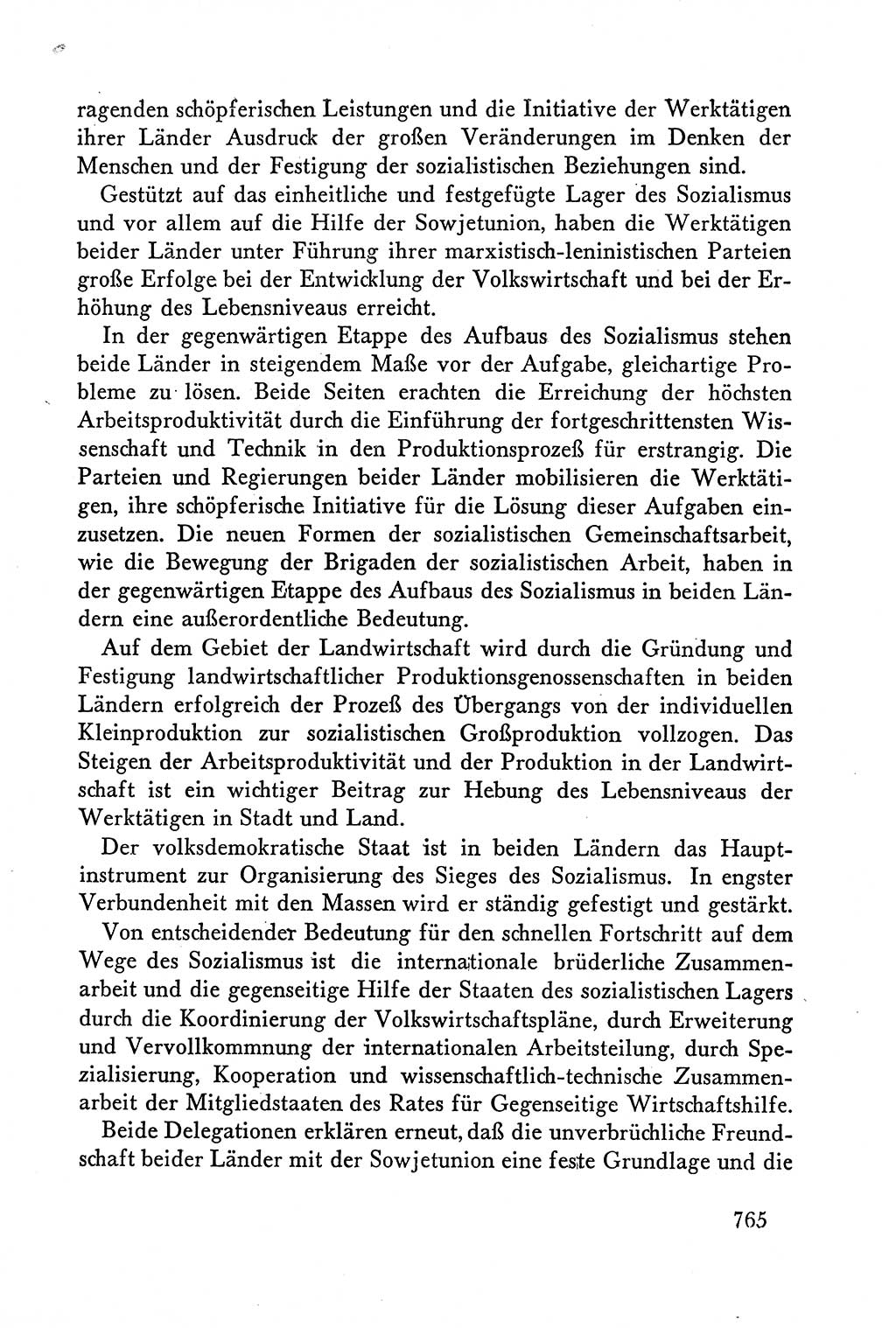 Dokumente der Sozialistischen Einheitspartei Deutschlands (SED) [Deutsche Demokratische Republik (DDR)] 1958-1959, Seite 765 (Dok. SED DDR 1958-1959, S. 765)