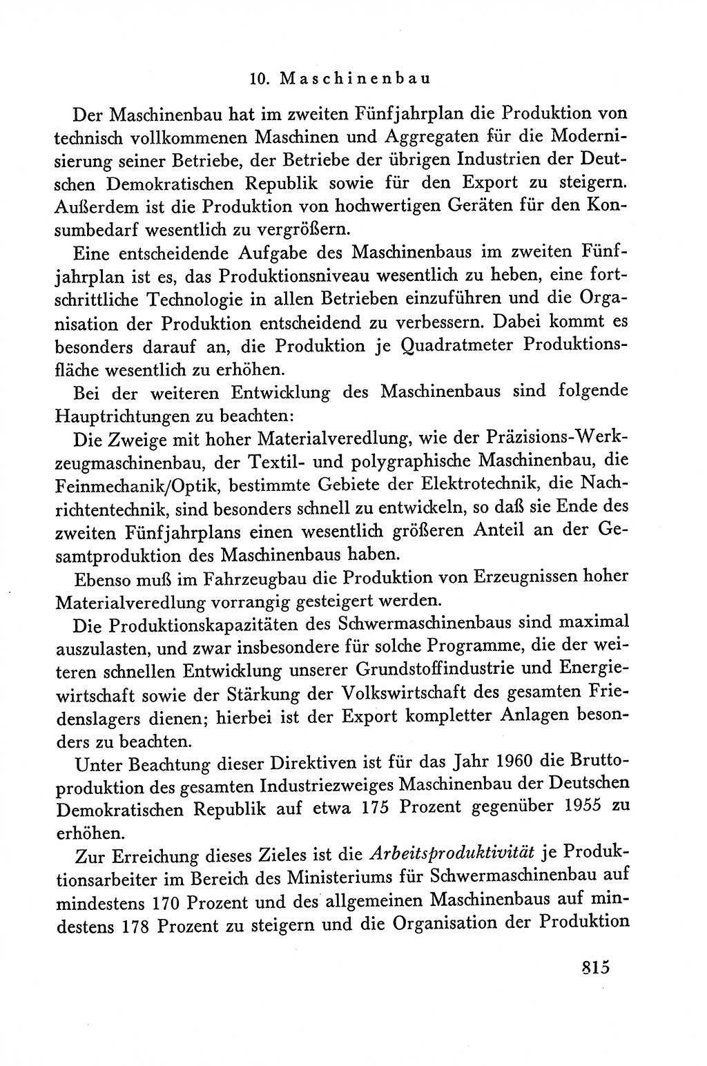 Dokumente der Sozialistischen Einheitspartei Deutschlands (SED) [Deutsche Demokratische Republik (DDR)] 1958-1959, Seite 815 (Dok. SED DDR 1958-1959, S. 815)