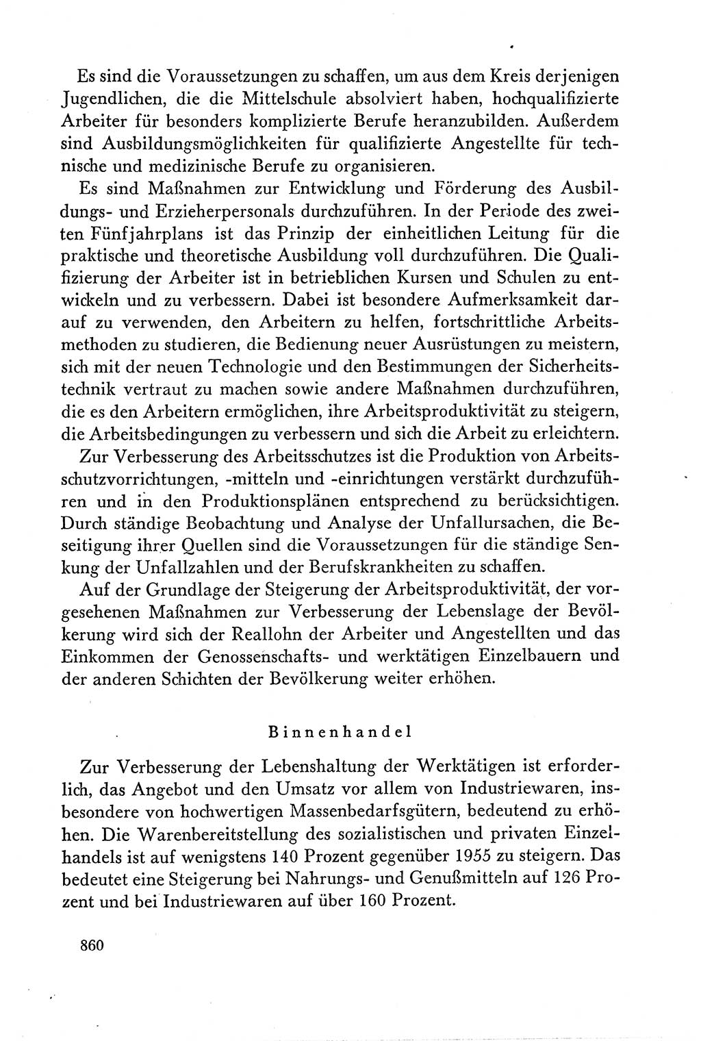 Dokumente der Sozialistischen Einheitspartei Deutschlands (SED) [Deutsche Demokratische Republik (DDR)] 1958-1959, Seite 860 (Dok. SED DDR 1958-1959, S. 860)