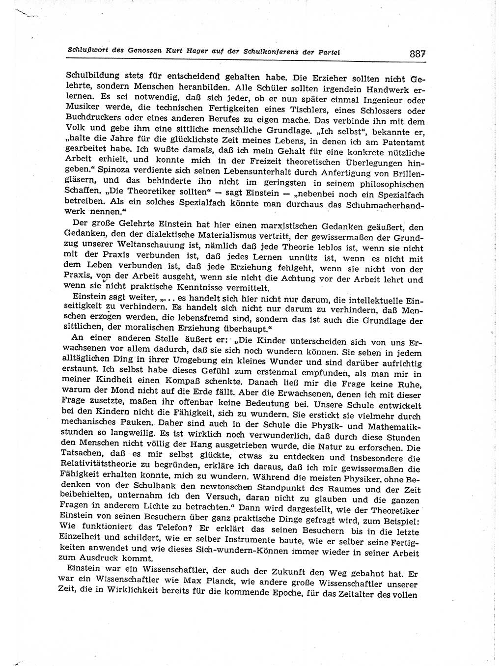 Neuer Weg (NW), Organ des Zentralkomitees (ZK) der SED (Sozialistische Einheitspartei Deutschlands) fÃ¼r Fragen des Parteiaufbaus und des Parteilebens, [Deutsche Demokratische Republik (DDR)] 13. Jahrgang 1958, Seite 887 (NW ZK SED DDR 1958, S. 887)