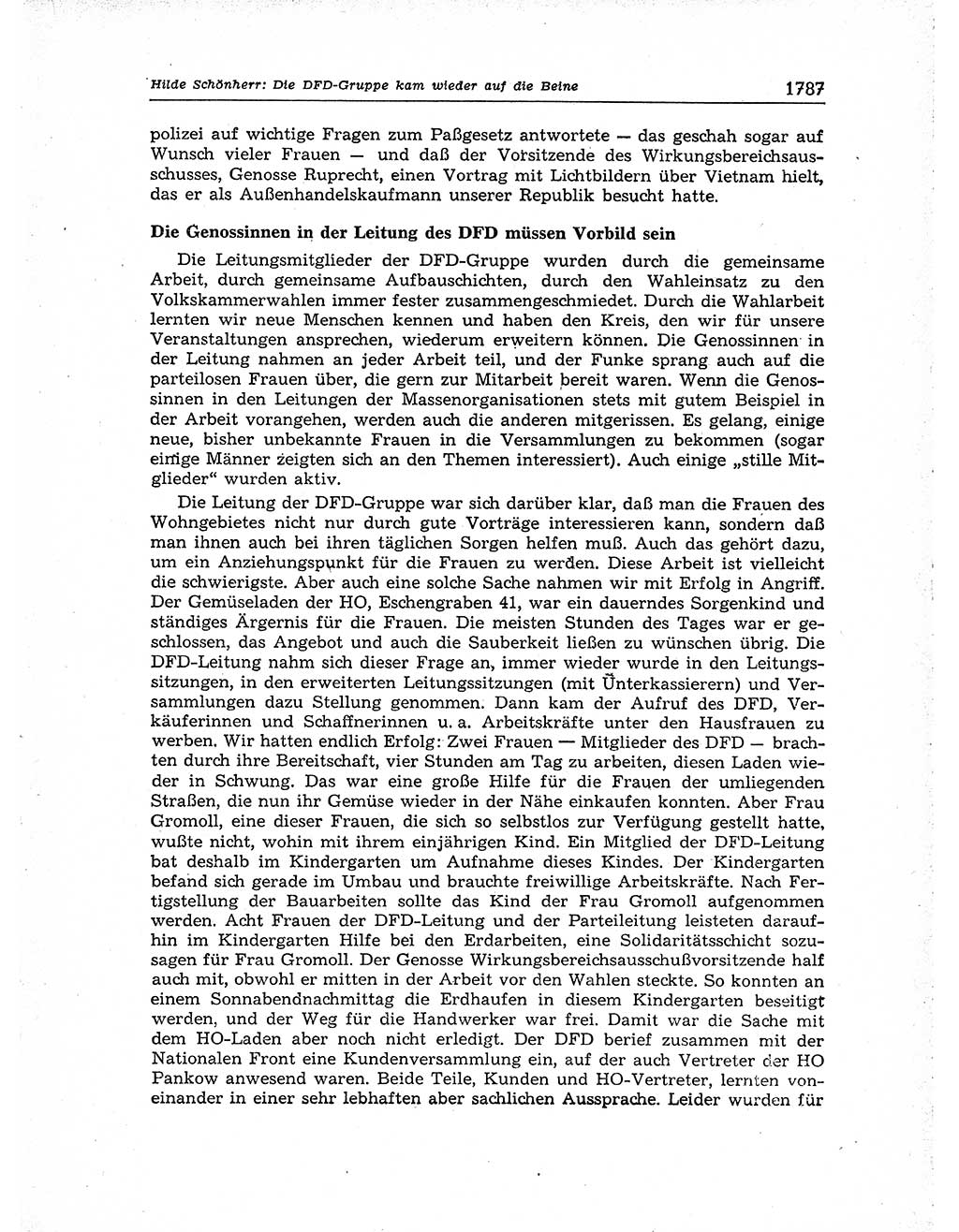 Neuer Weg (NW), Organ des Zentralkomitees (ZK) der SED (Sozialistische Einheitspartei Deutschlands) für Fragen des Parteiaufbaus und des Parteilebens, [Deutsche Demokratische Republik (DDR)] 13. Jahrgang 1958, Seite 1787 (NW ZK SED DDR 1958, S. 1787)