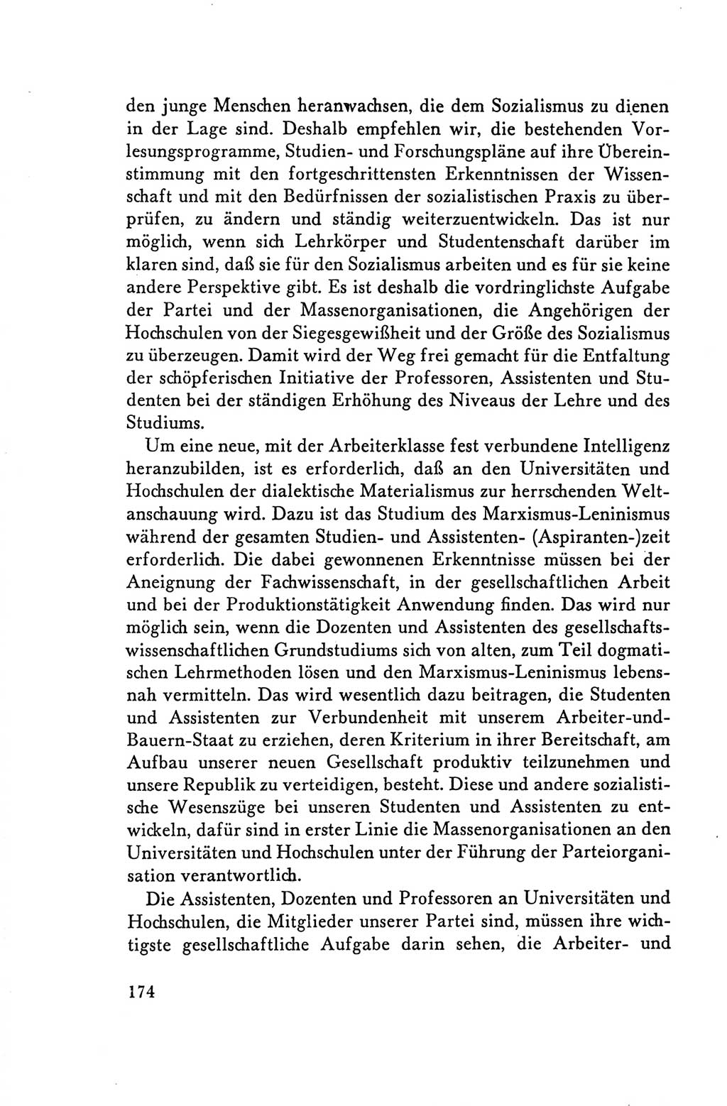 Protokoll der Verhandlungen des Ⅴ. Parteitages der Sozialistischen Einheitspartei Deutschlands (SED) [Deutsche Demokratische Republik (DDR)] 1958, Seite 174