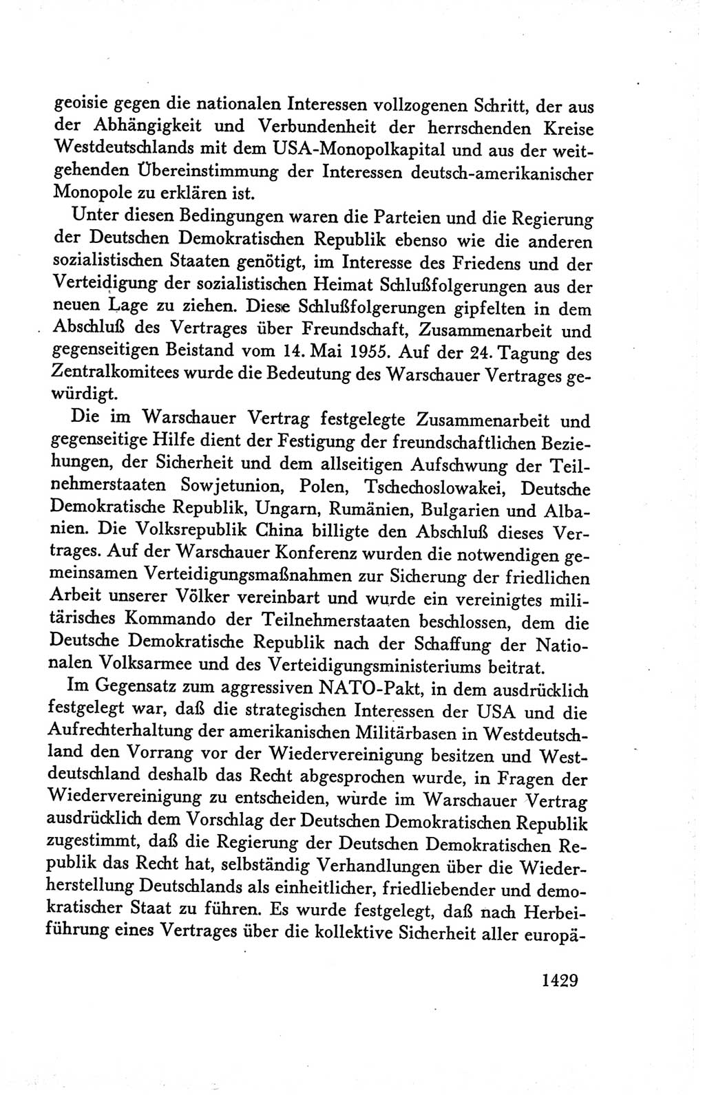 Protokoll der Verhandlungen des Ⅴ. Parteitages der Sozialistischen Einheitspartei Deutschlands (SED) [Deutsche Demokratische Republik (DDR)] 1958, Seite 1429