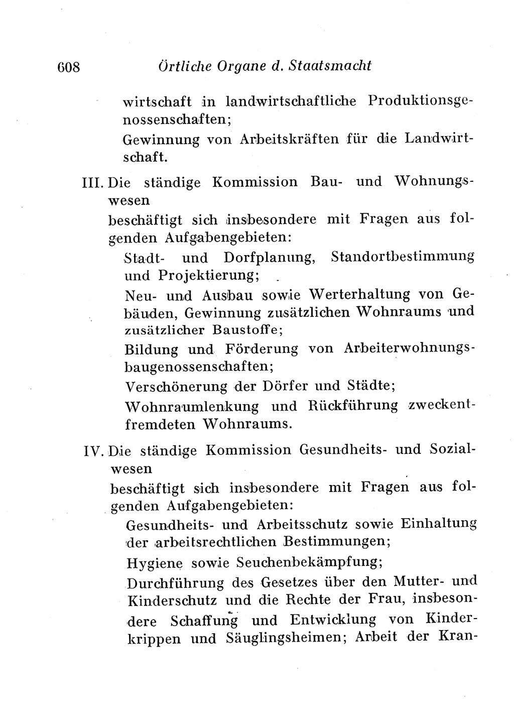 Staats- und verwaltungsrechtliche Gesetze der Deutschen Demokratischen Republik (DDR) 1958, Seite 608 (StVerwR Ges. DDR 1958, S. 608)