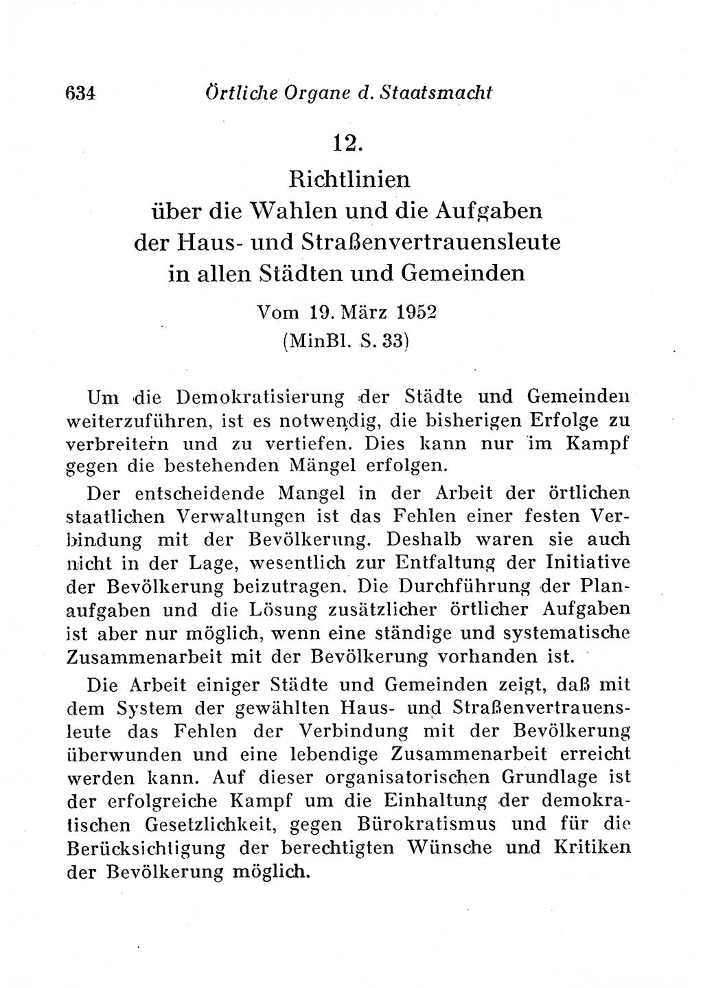 Staats- und verwaltungsrechtliche Gesetze der Deutschen Demokratischen Republik (DDR) 1958, Seite 634 (StVerwR Ges. DDR 1958, S. 634)