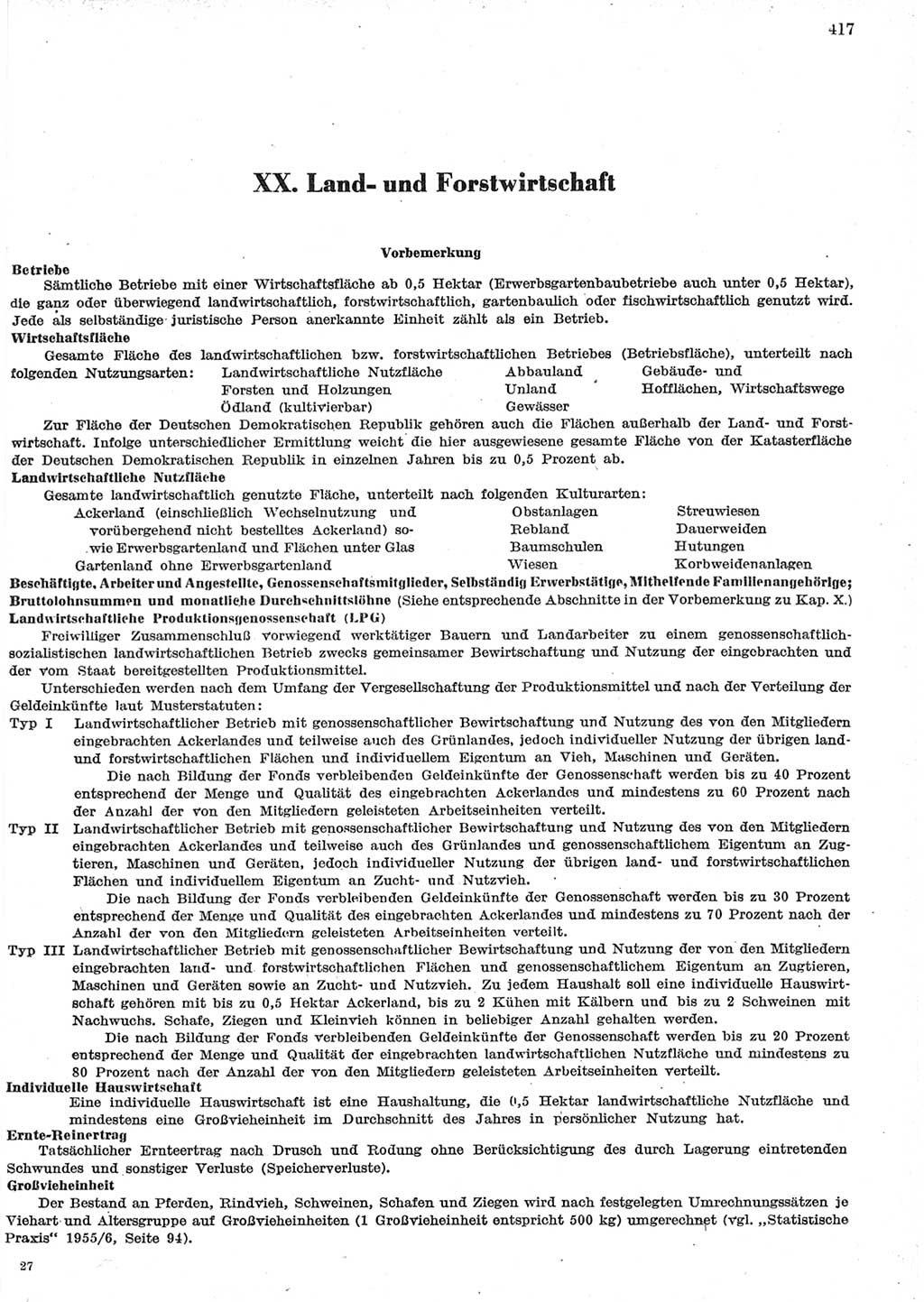 Statistisches Jahrbuch der Deutschen Demokratischen Republik (DDR) 1958, Seite 417 (Stat. Jb. DDR 1958, S. 417)