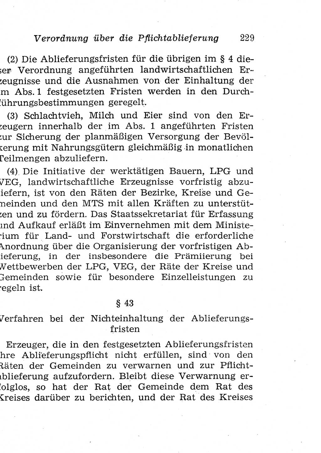 Strafgesetzbuch (StGB) und andere Strafgesetze [Deutsche Demokratische Republik (DDR)] 1958, Seite 229 (StGB Strafges. DDR 1958, S. 229)