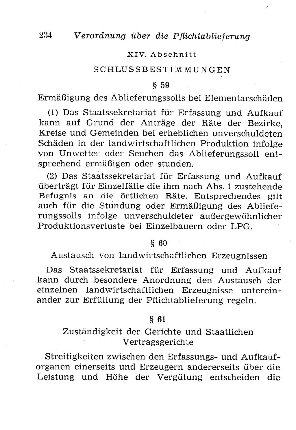 Strafgesetzbuch (StGB) und andere Strafgesetze [Deutsche Demokratische Republik (DDR)] 1958, Seite 234 (StGB Strafges. DDR 1958, S. 234)