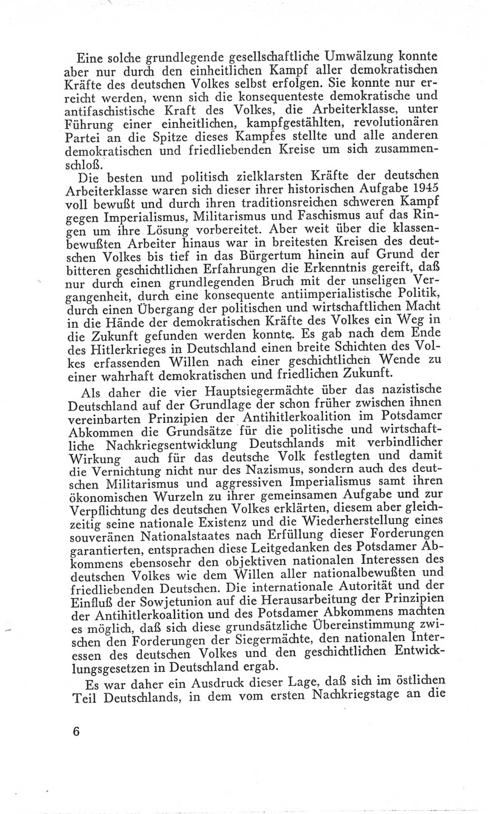 Handbuch der Volkskammer (VK) der Deutschen Demokratischen Republik (DDR), 3. Wahlperiode 1958-1963, Seite 6 (Hdb. VK. DDR 3. WP. 1958-1963, S. 6)