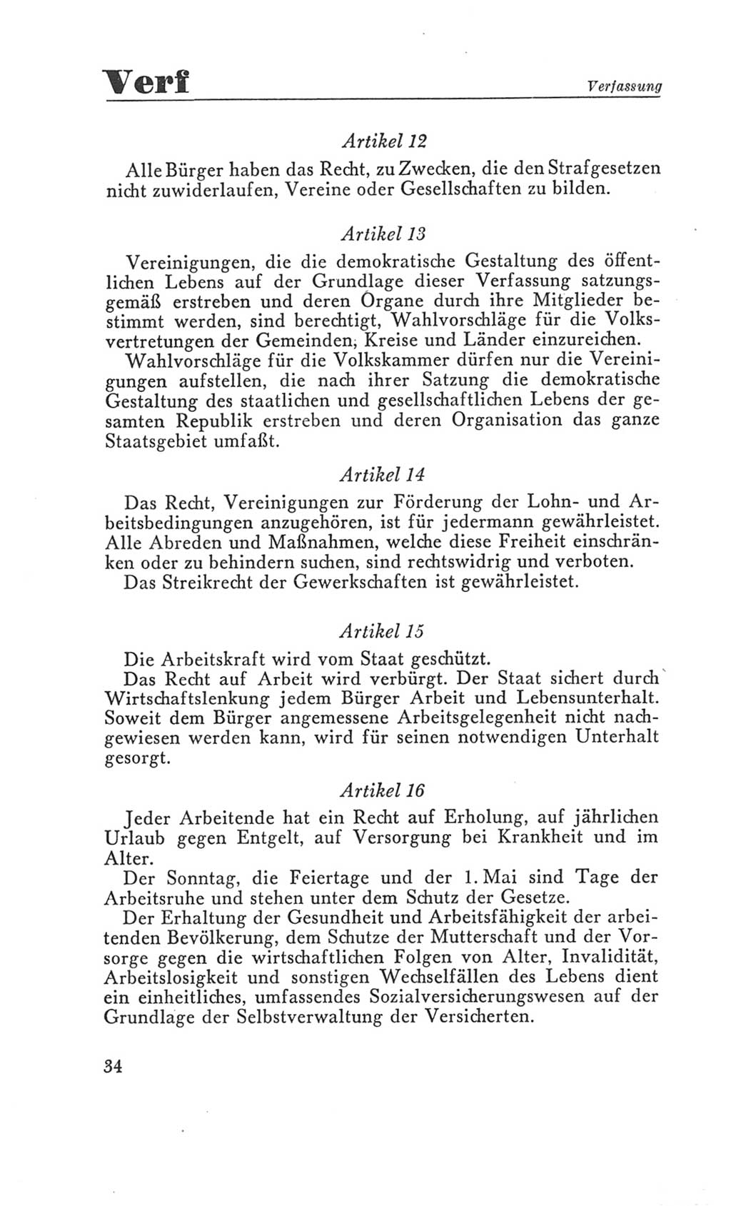 Handbuch der Volkskammer (VK) der Deutschen Demokratischen Republik (DDR), 3. Wahlperiode 1958-1963, Seite 34 (Hdb. VK. DDR 3. WP. 1958-1963, S. 34)