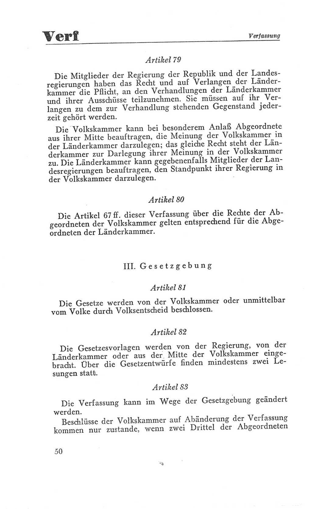 Handbuch der Volkskammer (VK) der Deutschen Demokratischen Republik (DDR), 3. Wahlperiode 1958-1963, Seite 50 (Hdb. VK. DDR 3. WP. 1958-1963, S. 50)