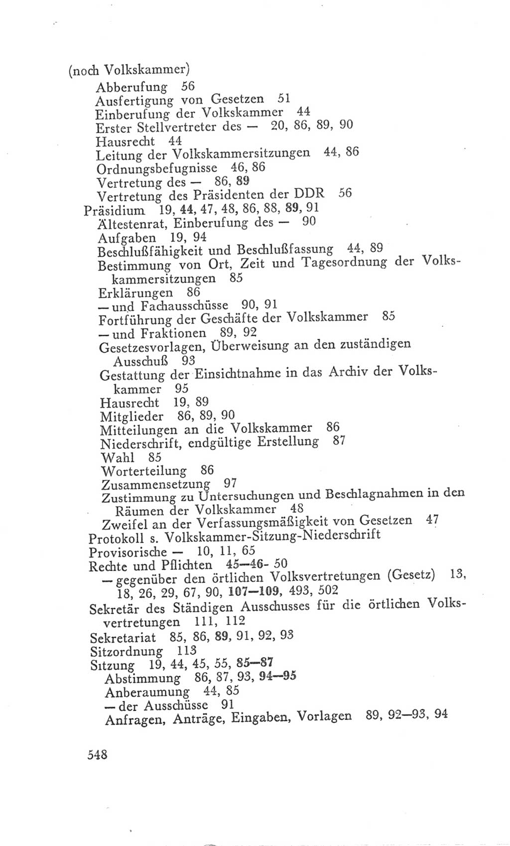 Handbuch der Volkskammer (VK) der Deutschen Demokratischen Republik (DDR), 3. Wahlperiode 1958-1963, Seite 548 (Hdb. VK. DDR 3. WP. 1958-1963, S. 548)