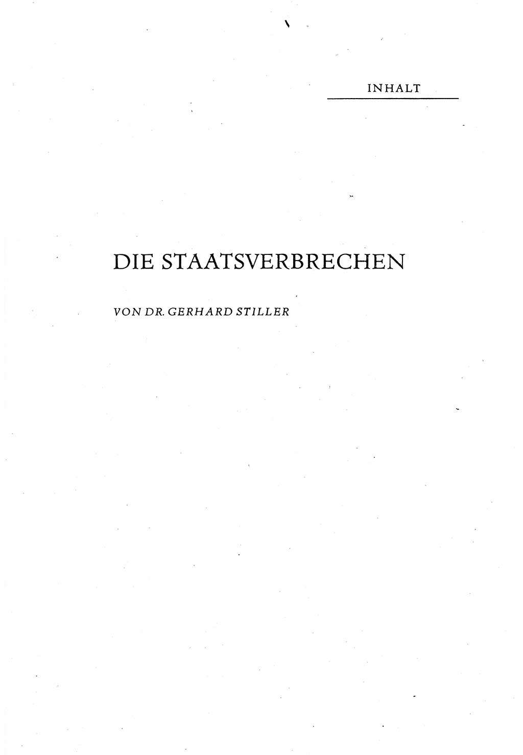 Beiträge zum Strafrecht [Deutsche Demokratische Republik (DDR)], Staatsverbrechen 1959, Seite 3 (Beitr. Strafr. DDR St.-Verbr. 1959, S. 3)