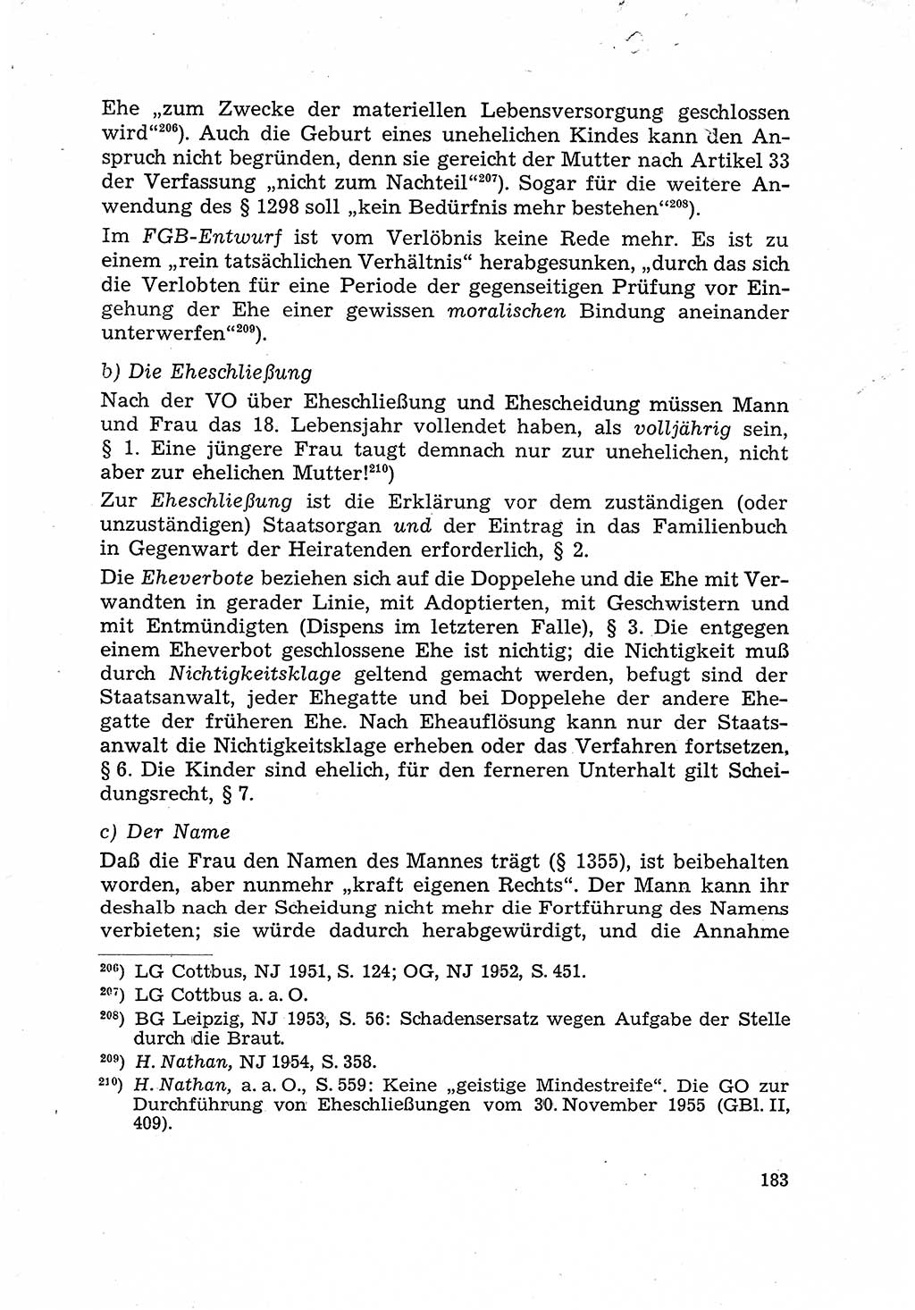 Justiz in der Sowjetischen Besatzungszone (SBZ) Deutschlands [Deutsche Demokratische Republik (DDR)], Bundesministerium für Gesamtdeutsche Fragen (BMG) [Bundesrepublik Deutschland (BRD)] 1959, Seite 183 (Just. SBZ Dtl. DDR BMG BRD 1959, S. 183)