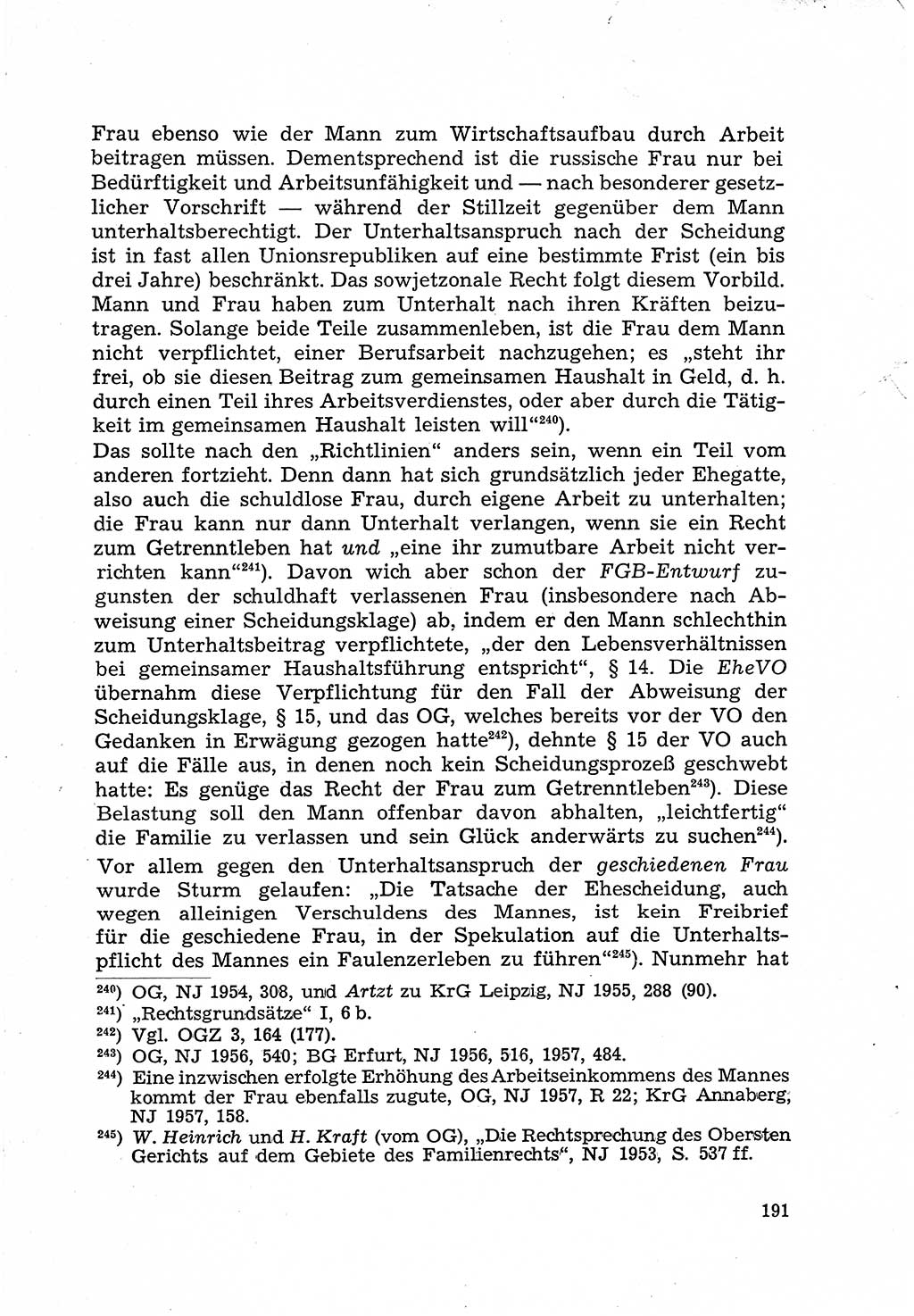 Justiz in der Sowjetischen Besatzungszone (SBZ) Deutschlands [Deutsche Demokratische Republik (DDR)], Bundesministerium für Gesamtdeutsche Fragen (BMG) [Bundesrepublik Deutschland (BRD)] 1959, Seite 191 (Just. SBZ Dtl. DDR BMG BRD 1959, S. 191)