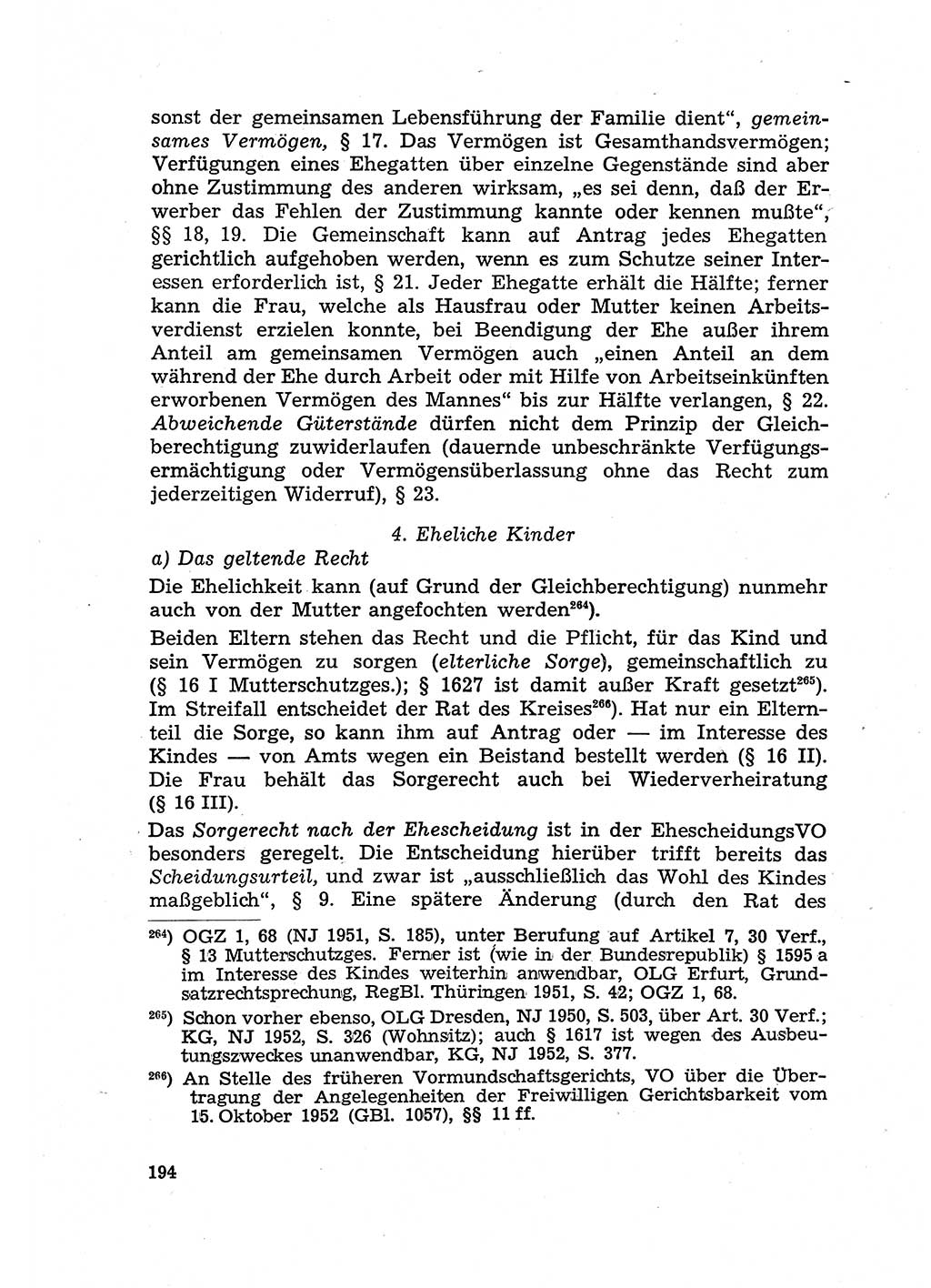 Justiz in der Sowjetischen Besatzungszone (SBZ) Deutschlands [Deutsche Demokratische Republik (DDR)], Bundesministerium für Gesamtdeutsche Fragen (BMG) [Bundesrepublik Deutschland (BRD)] 1959, Seite 194 (Just. SBZ Dtl. DDR BMG BRD 1959, S. 194)