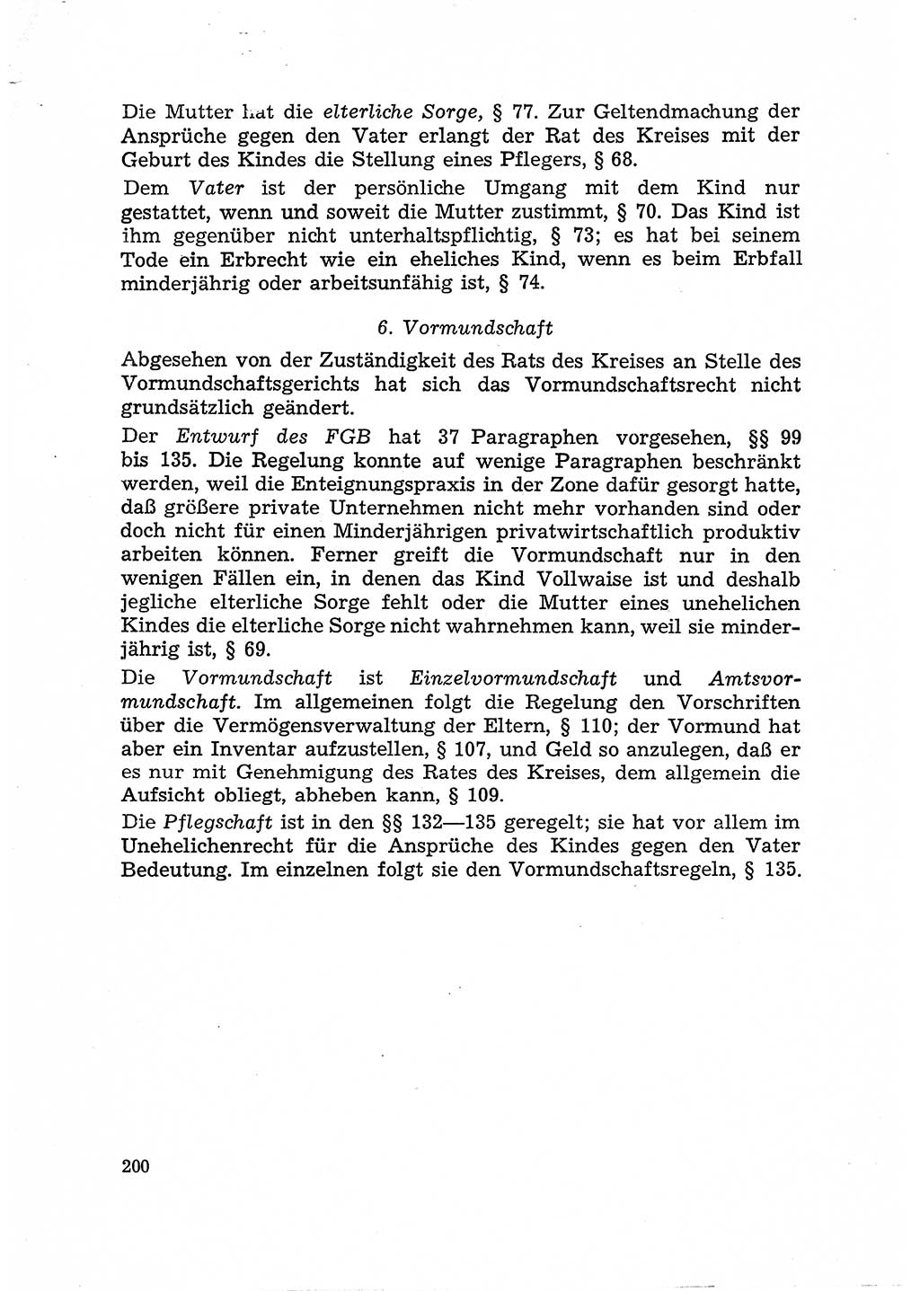 Justiz in der Sowjetischen Besatzungszone (SBZ) Deutschlands [Deutsche Demokratische Republik (DDR)], Bundesministerium für Gesamtdeutsche Fragen (BMG) [Bundesrepublik Deutschland (BRD)] 1959, Seite 200 (Just. SBZ Dtl. DDR BMG BRD 1959, S. 200)