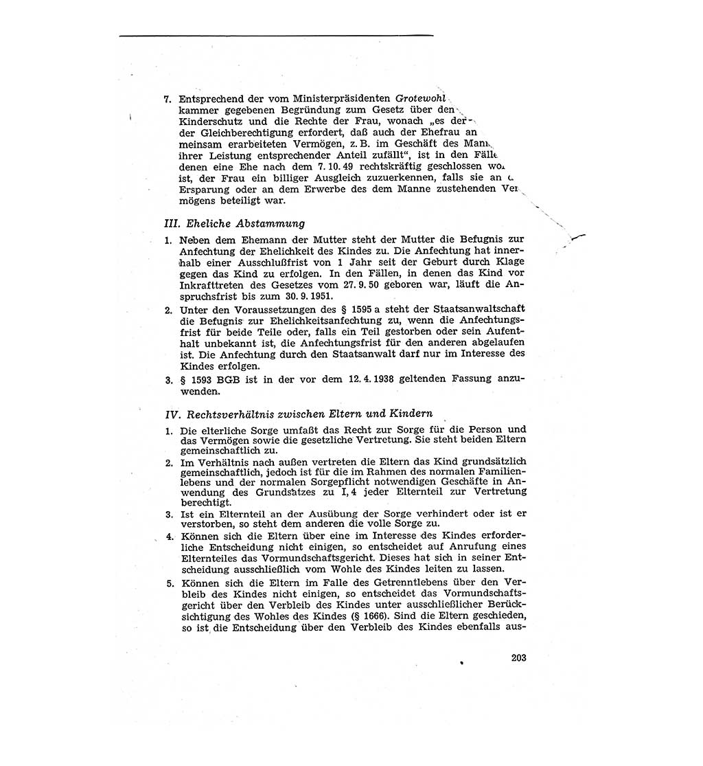 Justiz in der Sowjetischen Besatzungszone (SBZ) Deutschlands [Deutsche Demokratische Republik (DDR)], Bundesministerium für Gesamtdeutsche Fragen (BMG) [Bundesrepublik Deutschland (BRD)] 1959, Seite 203 (Just. SBZ Dtl. DDR BMG BRD 1959, S. 203)