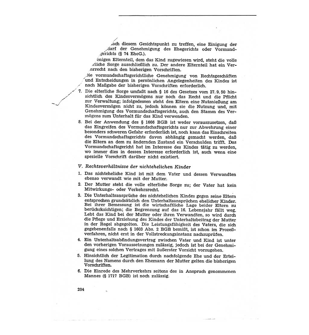 Justiz in der Sowjetischen Besatzungszone (SBZ) Deutschlands [Deutsche Demokratische Republik (DDR)], Bundesministerium für Gesamtdeutsche Fragen (BMG) [Bundesrepublik Deutschland (BRD)] 1959, Seite 204 (Just. SBZ Dtl. DDR BMG BRD 1959, S. 204)