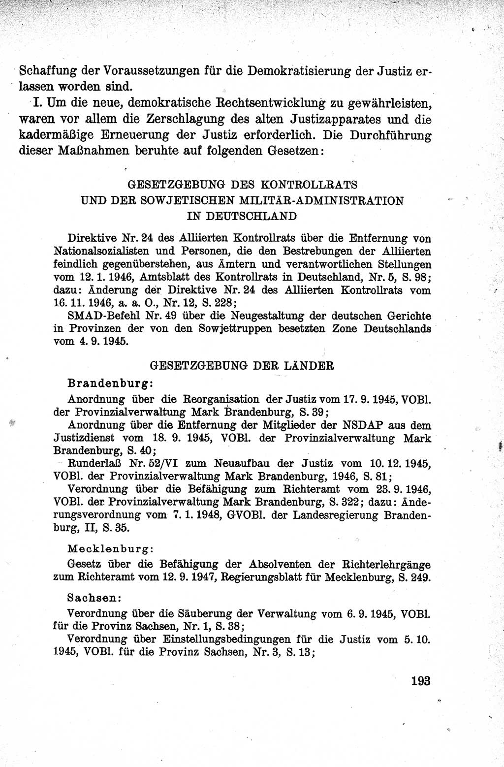 Lehrbuch des Strafrechts der Deutschen Demokratischen Republik (DDR), Allgemeiner Teil 1959, Seite 193 (Lb. Strafr. DDR AT 1959, S. 193)
