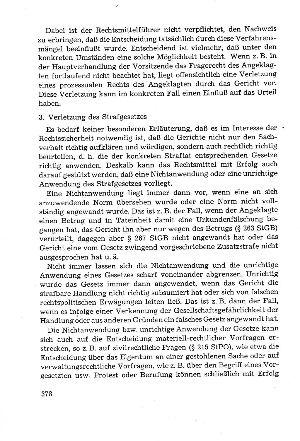 Leitfaden des Strafprozeßrechts der Deutschen Demokratischen Republik (DDR) 1959, Seite 378 (LF StPR DDR 1959, S. 378)