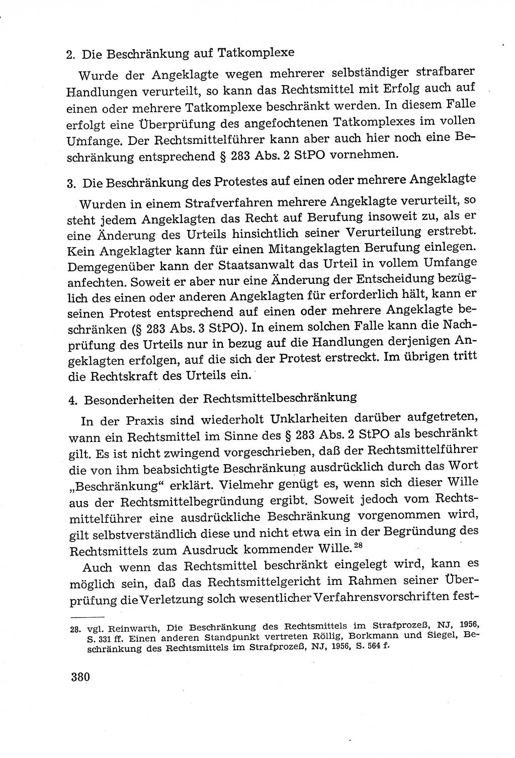 Leitfaden des Strafprozeßrechts der Deutschen Demokratischen Republik (DDR) 1959, Seite 380 (LF StPR DDR 1959, S. 380)