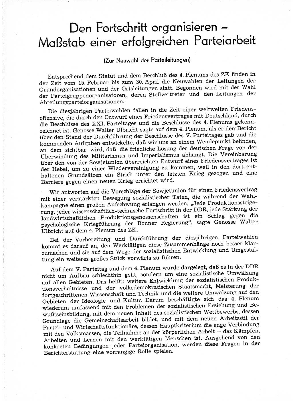 Neuer Weg (NW), Organ des Zentralkomitees (ZK) der SED (Sozialistische Einheitspartei Deutschlands) für Fragen des Parteiaufbaus und des Parteilebens, 14. Jahrgang [Deutsche Demokratische Republik (DDR)] 1959, Seite 130 (NW ZK SED DDR 1959, S. 130)