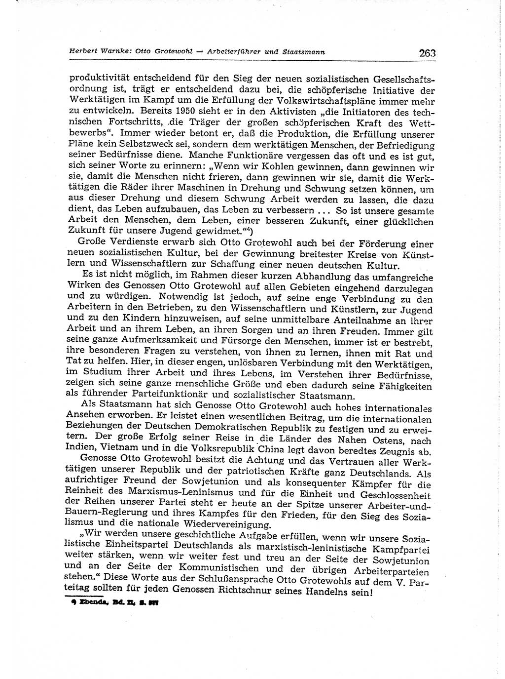 Neuer Weg (NW), Organ des Zentralkomitees (ZK) der SED (Sozialistische Einheitspartei Deutschlands) für Fragen des Parteiaufbaus und des Parteilebens, 14. Jahrgang [Deutsche Demokratische Republik (DDR)] 1959, Seite 263 (NW ZK SED DDR 1959, S. 263)