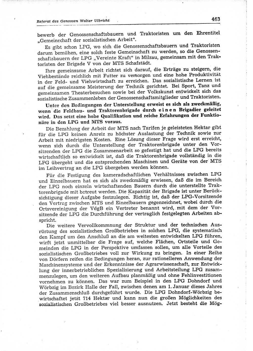 Neuer Weg (NW), Organ des Zentralkomitees (ZK) der SED (Sozialistische Einheitspartei Deutschlands) für Fragen des Parteiaufbaus und des Parteilebens, 14. Jahrgang [Deutsche Demokratische Republik (DDR)] 1959, Seite 463 (NW ZK SED DDR 1959, S. 463)