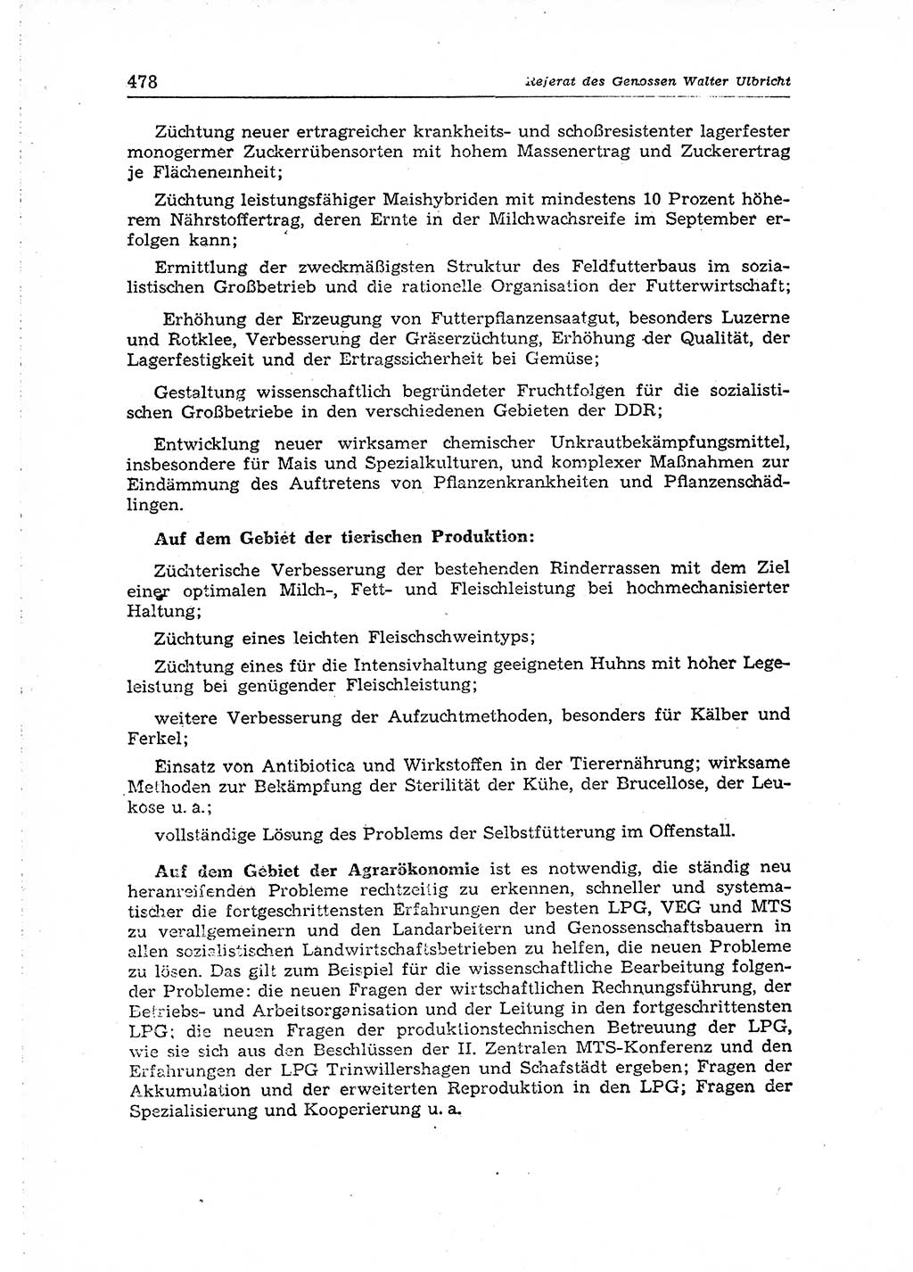 Neuer Weg (NW), Organ des Zentralkomitees (ZK) der SED (Sozialistische Einheitspartei Deutschlands) für Fragen des Parteiaufbaus und des Parteilebens, 14. Jahrgang [Deutsche Demokratische Republik (DDR)] 1959, Seite 478 (NW ZK SED DDR 1959, S. 478)