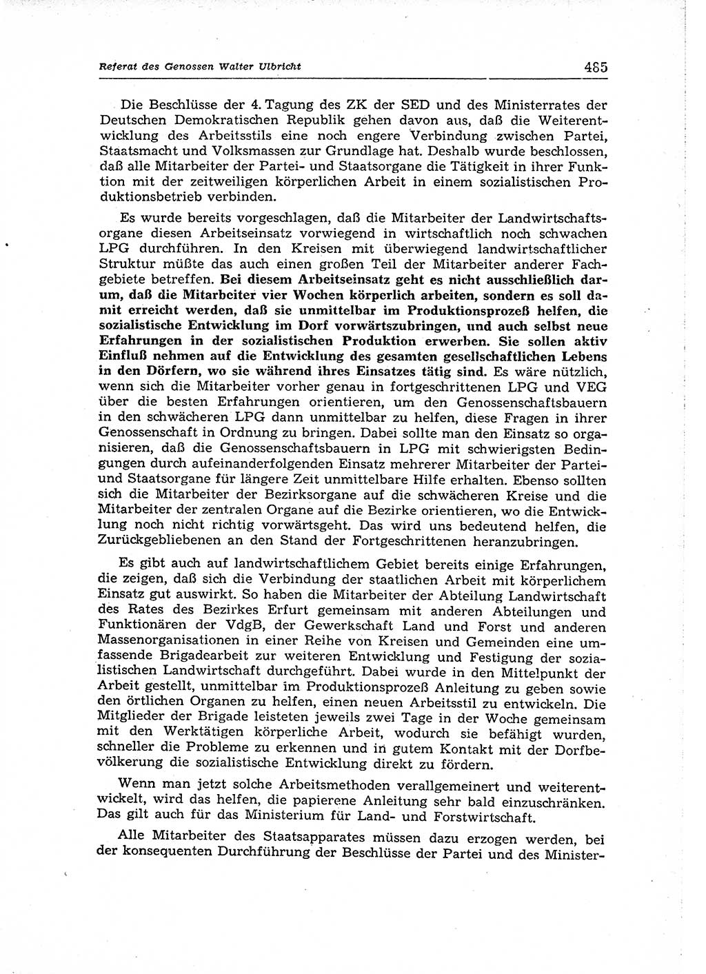 Neuer Weg (NW), Organ des Zentralkomitees (ZK) der SED (Sozialistische Einheitspartei Deutschlands) für Fragen des Parteiaufbaus und des Parteilebens, 14. Jahrgang [Deutsche Demokratische Republik (DDR)] 1959, Seite 485 (NW ZK SED DDR 1959, S. 485)