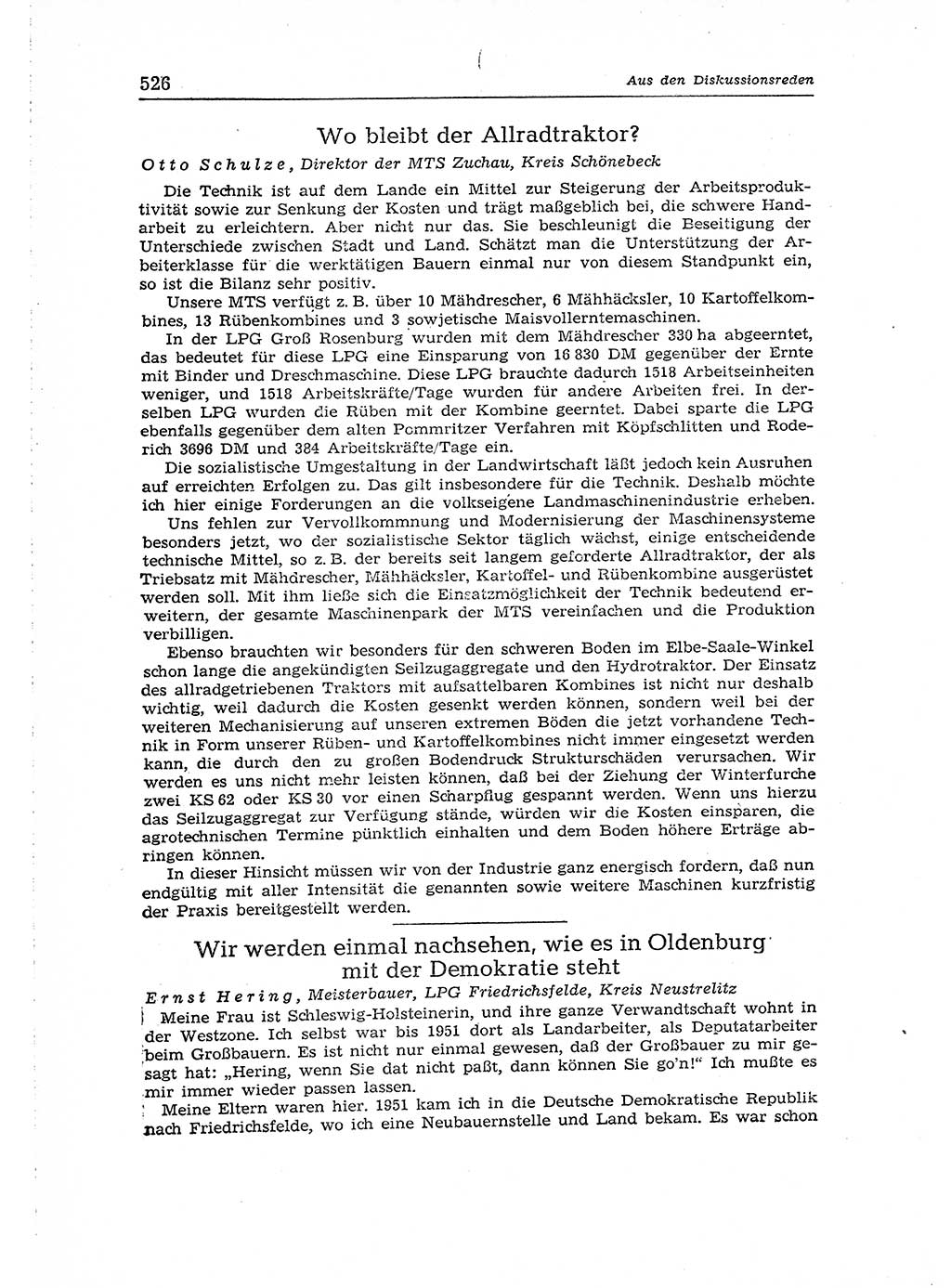 Neuer Weg (NW), Organ des Zentralkomitees (ZK) der SED (Sozialistische Einheitspartei Deutschlands) für Fragen des Parteiaufbaus und des Parteilebens, 14. Jahrgang [Deutsche Demokratische Republik (DDR)] 1959, Seite 526 (NW ZK SED DDR 1959, S. 526)