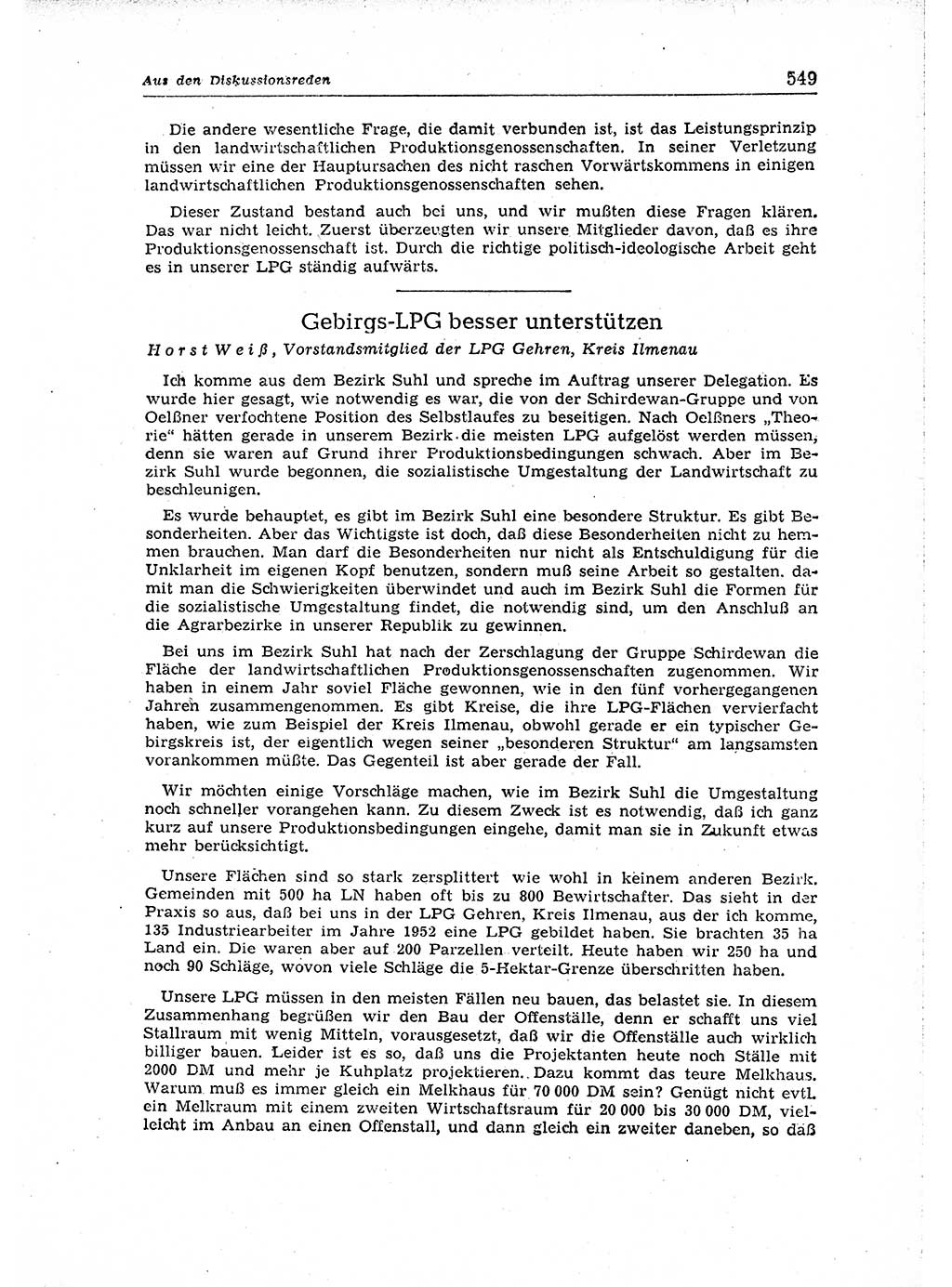 Neuer Weg (NW), Organ des Zentralkomitees (ZK) der SED (Sozialistische Einheitspartei Deutschlands) für Fragen des Parteiaufbaus und des Parteilebens, 14. Jahrgang [Deutsche Demokratische Republik (DDR)] 1959, Seite 549 (NW ZK SED DDR 1959, S. 549)