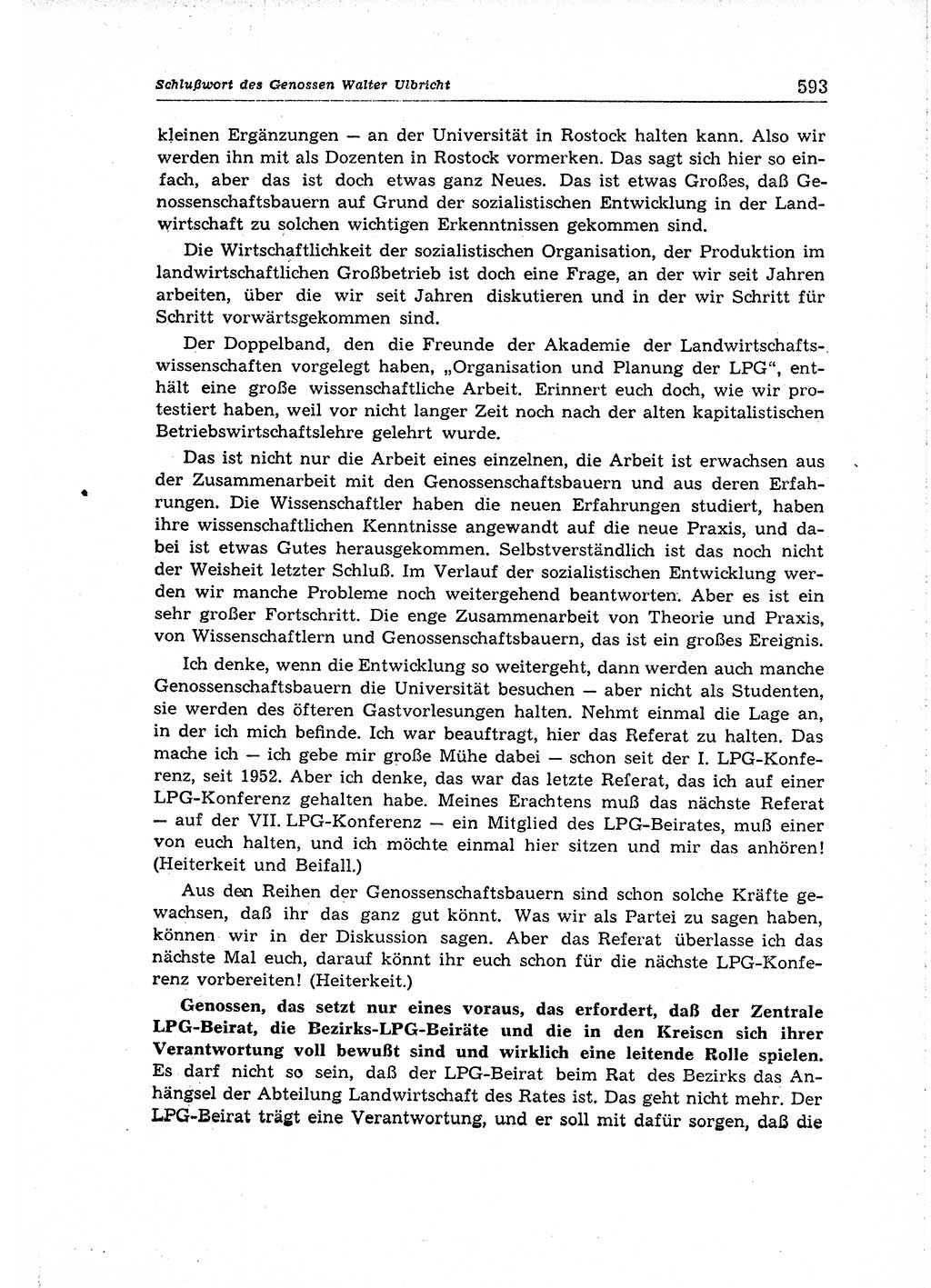 Neuer Weg (NW), Organ des Zentralkomitees (ZK) der SED (Sozialistische Einheitspartei Deutschlands) für Fragen des Parteiaufbaus und des Parteilebens, 14. Jahrgang [Deutsche Demokratische Republik (DDR)] 1959, Seite 593 (NW ZK SED DDR 1959, S. 593)