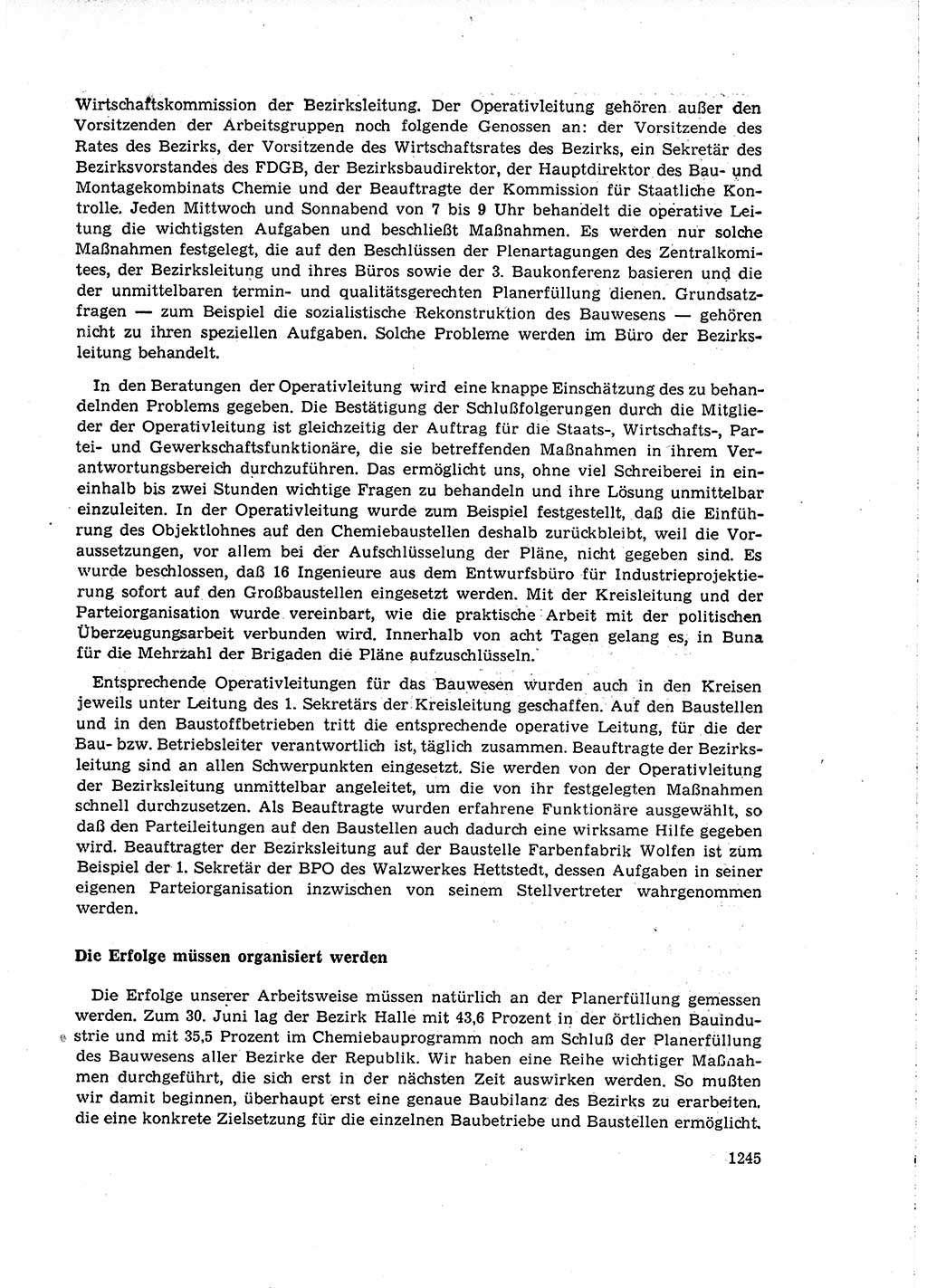 Neuer Weg (NW), Organ des Zentralkomitees (ZK) der SED (Sozialistische Einheitspartei Deutschlands) für Fragen des Parteiaufbaus und des Parteilebens, 14. Jahrgang [Deutsche Demokratische Republik (DDR)] 1959, Seite 1245 (NW ZK SED DDR 1959, S. 1245)