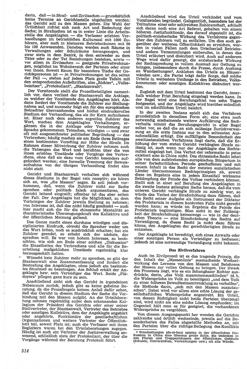 Neue Justiz (NJ), Zeitschrift für Recht und Rechtswissenschaft [Deutsche Demokratische Republik (DDR)], 13. Jahrgang 1959, Seite 514 (NJ DDR 1959, S. 514)