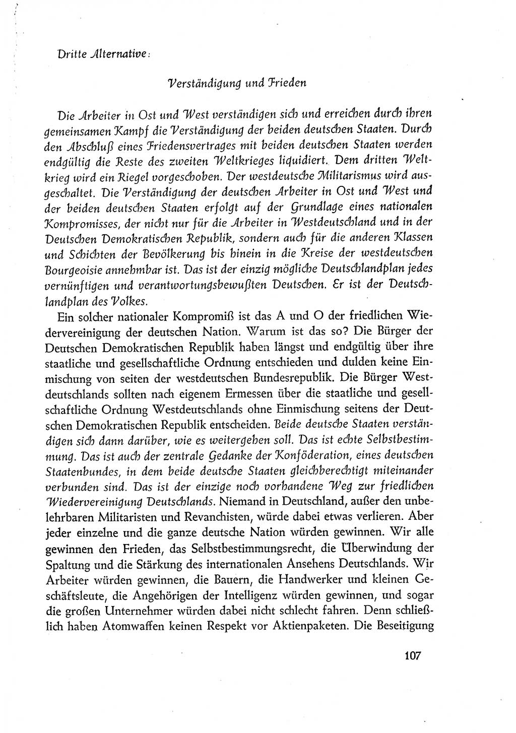 Dokumente der Sozialistischen Einheitspartei Deutschlands (SED) [Deutsche Demokratische Republik (DDR)] 1960-1961, Seite 107 (Dok. SED DDR 1960-1961, S. 107)