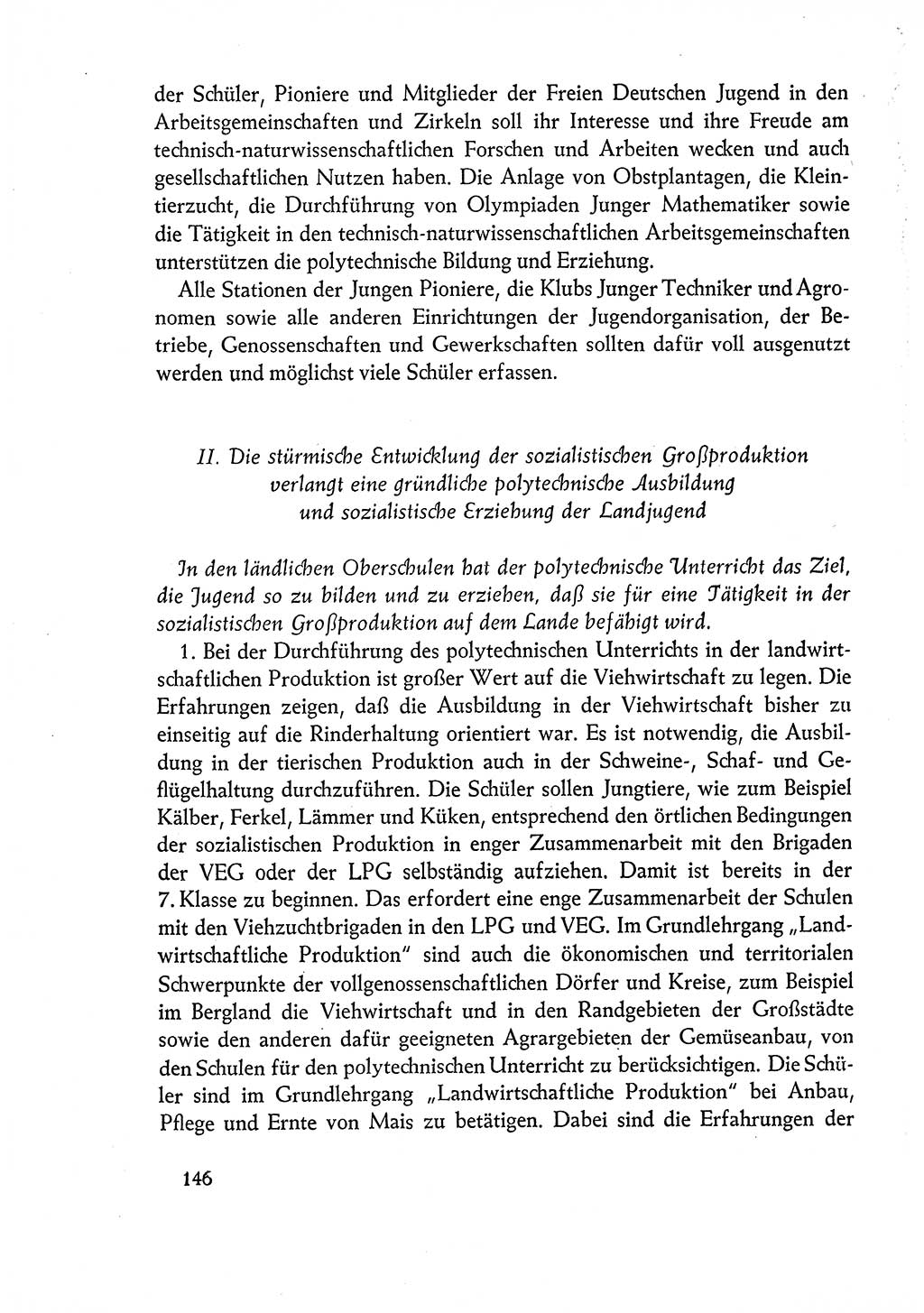 Dokumente der Sozialistischen Einheitspartei Deutschlands (SED) [Deutsche Demokratische Republik (DDR)] 1960-1961, Seite 146 (Dok. SED DDR 1960-1961, S. 146)