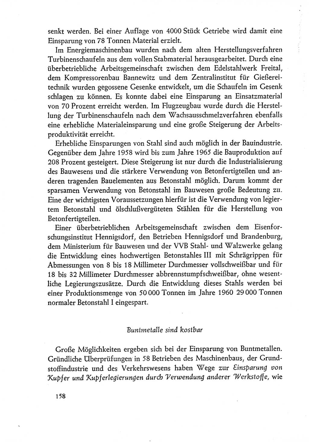 Dokumente der Sozialistischen Einheitspartei Deutschlands (SED) [Deutsche Demokratische Republik (DDR)] 1960-1961, Seite 158 (Dok. SED DDR 1960-1961, S. 158)