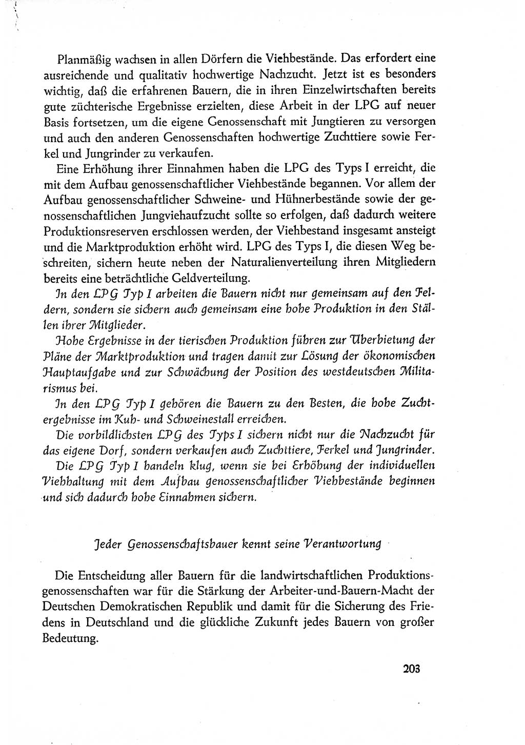 Dokumente der Sozialistischen Einheitspartei Deutschlands (SED) [Deutsche Demokratische Republik (DDR)] 1960-1961, Seite 203 (Dok. SED DDR 1960-1961, S. 203)