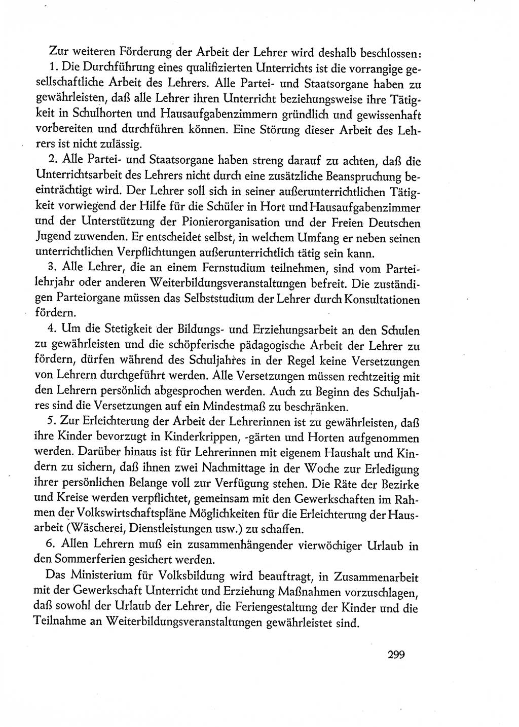 Dokumente der Sozialistischen Einheitspartei Deutschlands (SED) [Deutsche Demokratische Republik (DDR)] 1960-1961, Seite 299 (Dok. SED DDR 1960-1961, S. 299)