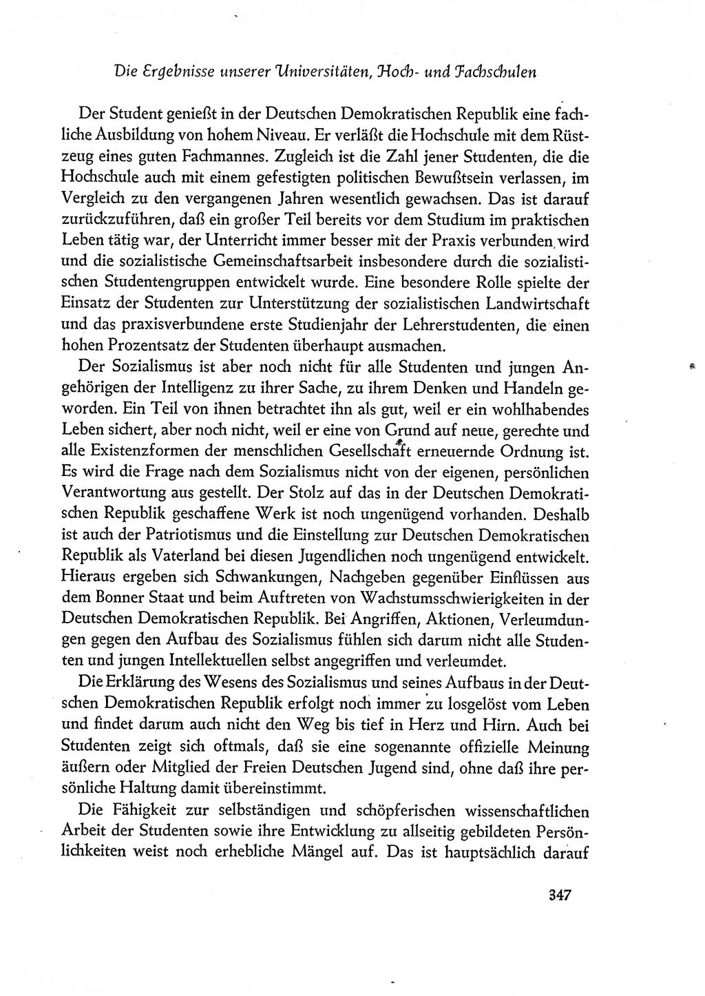 Dokumente der Sozialistischen Einheitspartei Deutschlands (SED) [Deutsche Demokratische Republik (DDR)] 1960-1961, Seite 347 (Dok. SED DDR 1960-1961, S. 347)